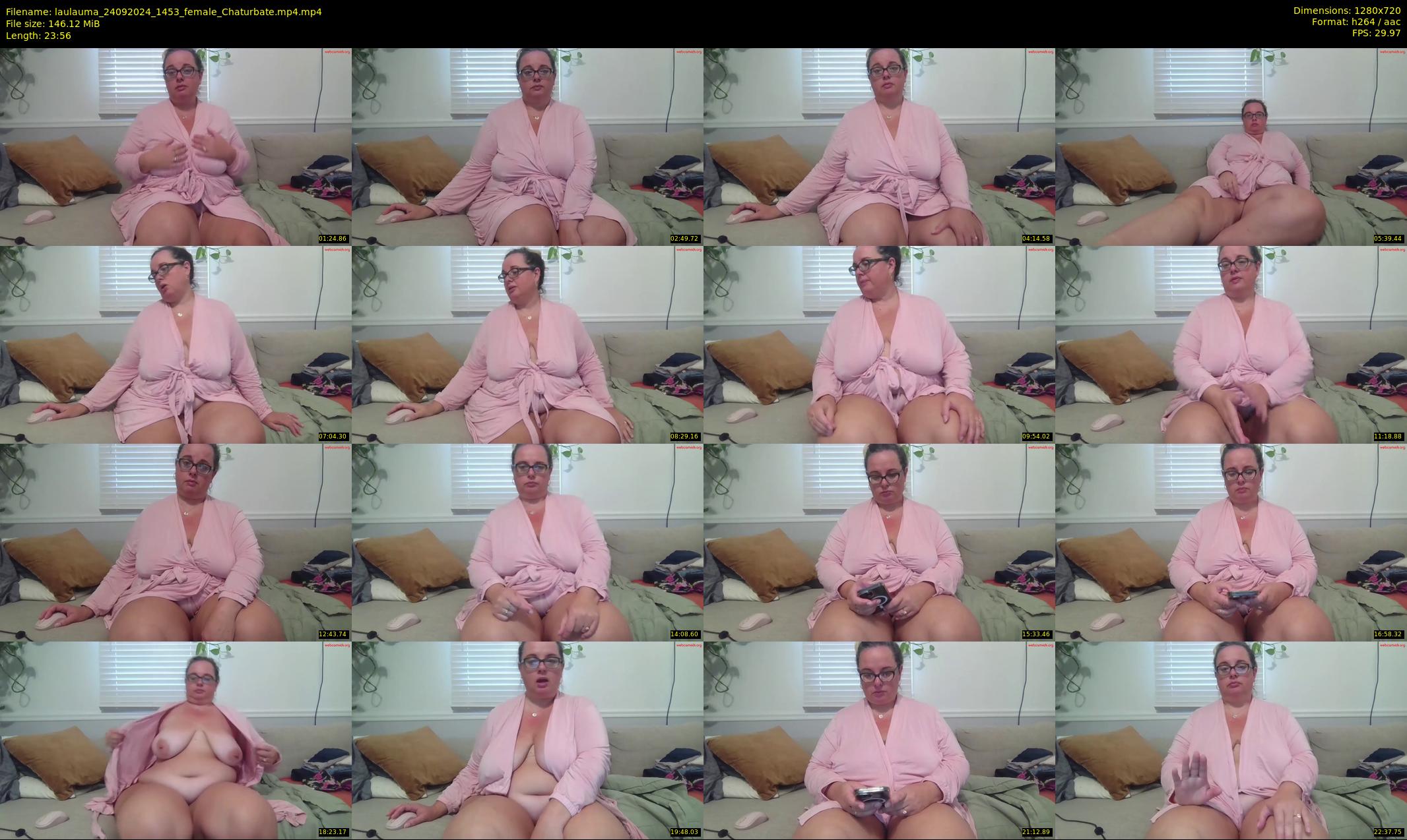 laulauma — 24 minute Chaturbate female cam show recording, 720p, Sep 24, 2024