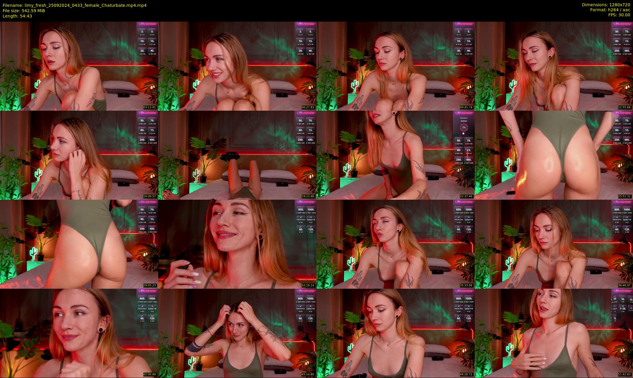 limy_fresh — 55 minute Chaturbate female cam show recording, 720p, Sep 25, 2024
