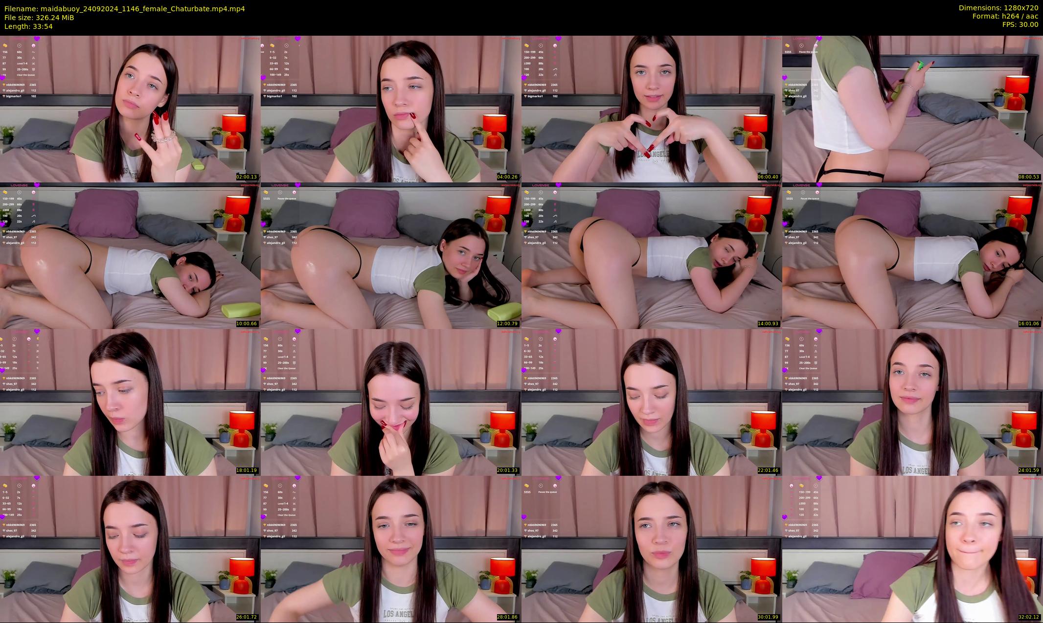 maidabuoy — 34 minute Chaturbate female cam show recording, 720p, Sep 24, 2024