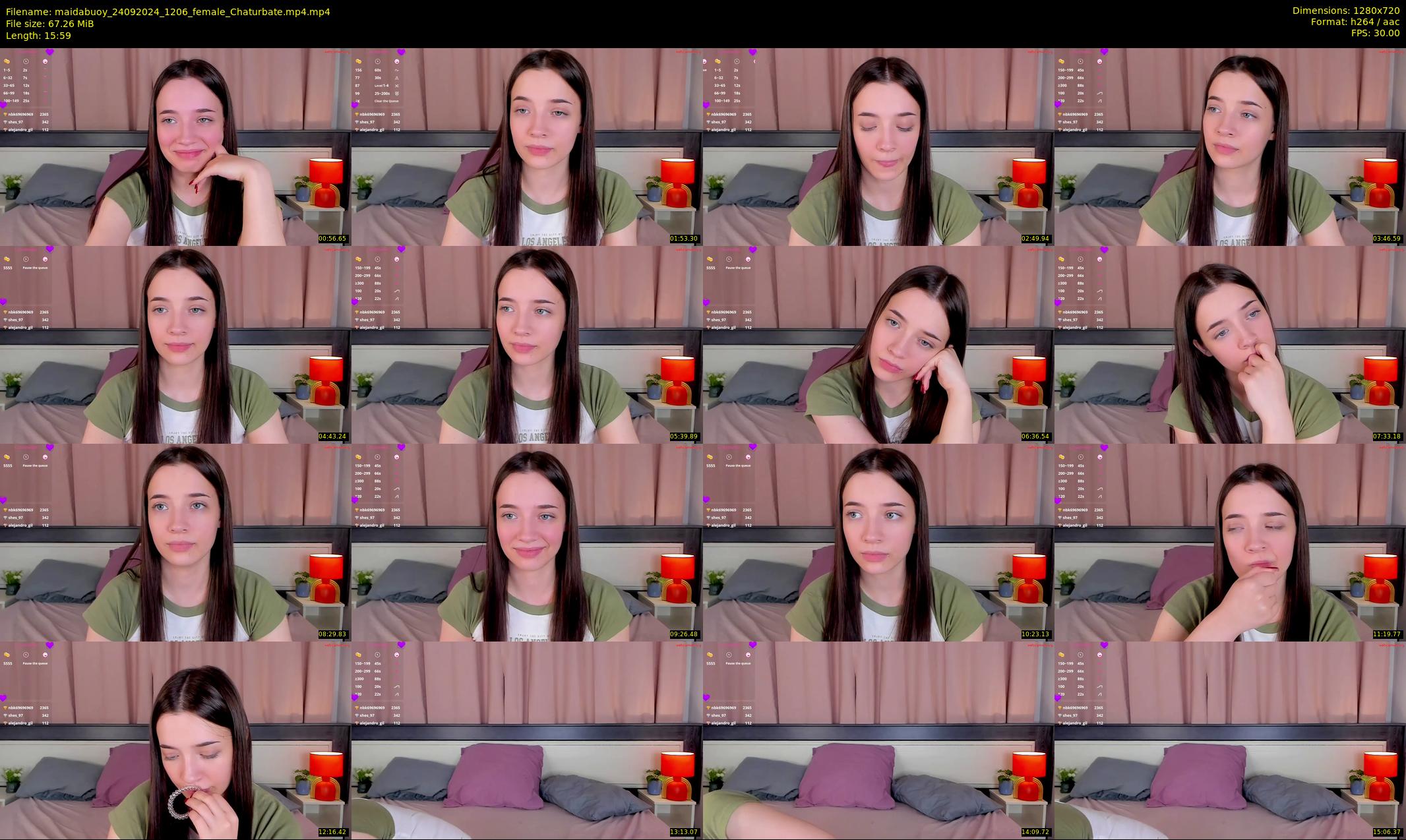 maidabuoy — 16 minute Chaturbate female cam show recording, 720p, Sep 24, 2024