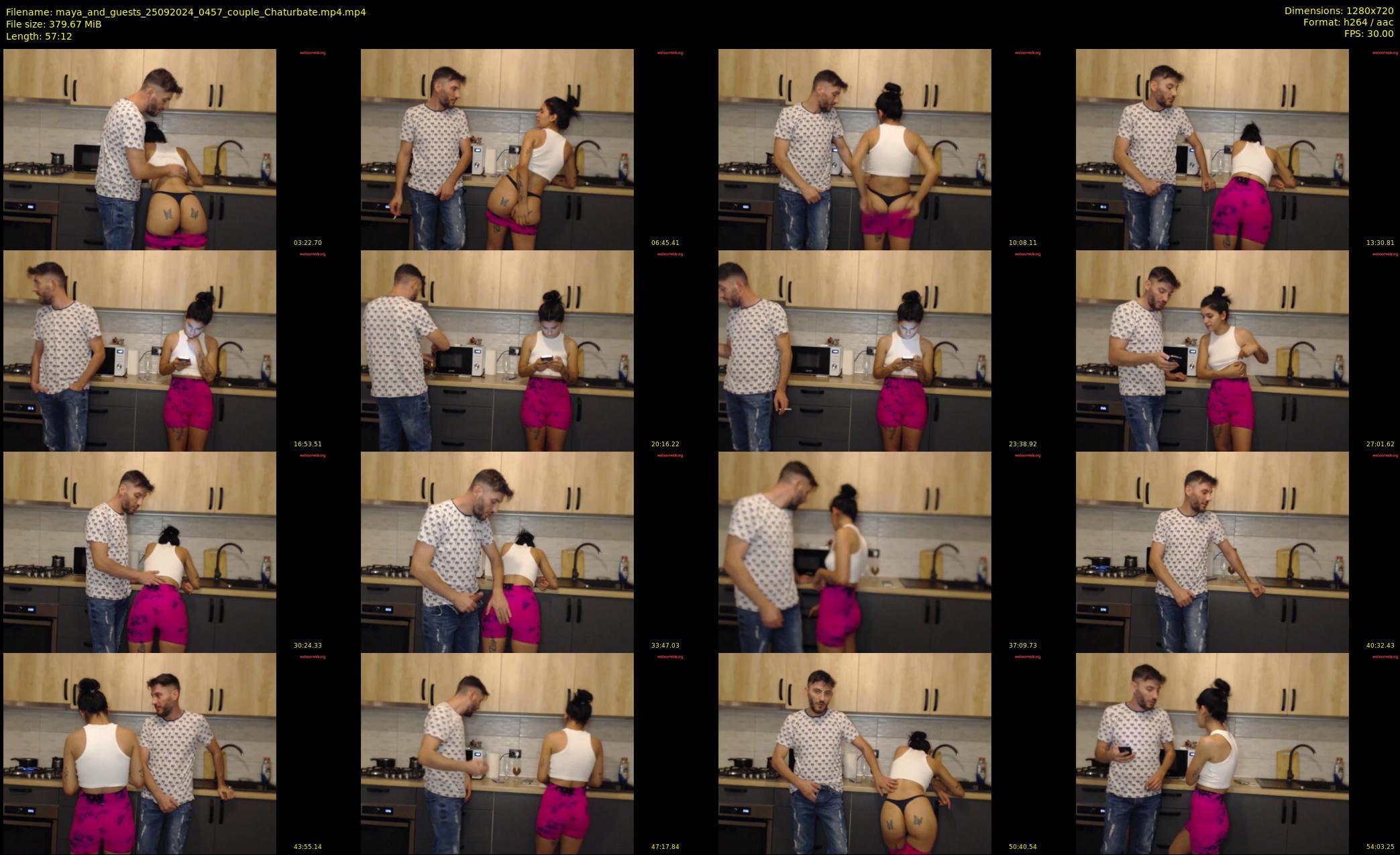 maya_and_guests — 58 minute Chaturbate couple cam show recording, 720p, Sep 25, 2024