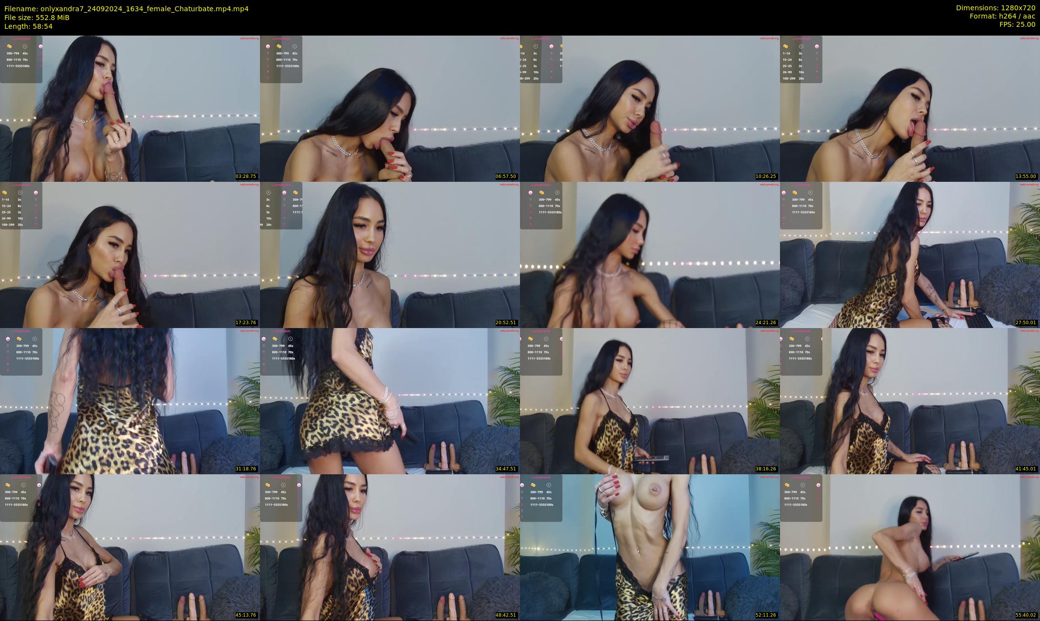 onlyxandra7 — 59 minute Chaturbate female cam show recording, 720p, Sep 24, 2024