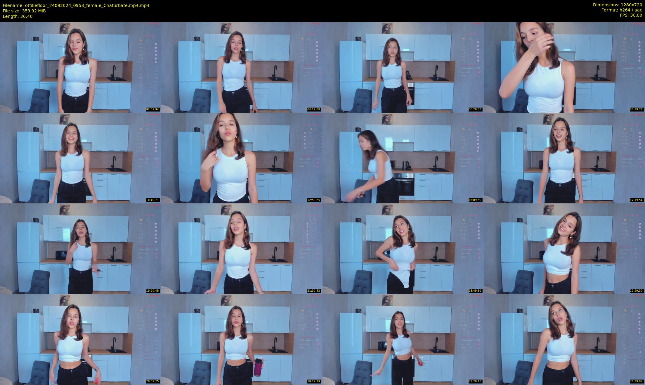 ottiliefloor — 37 minute Chaturbate female cam show recording, 720p, Sep 24, 2024