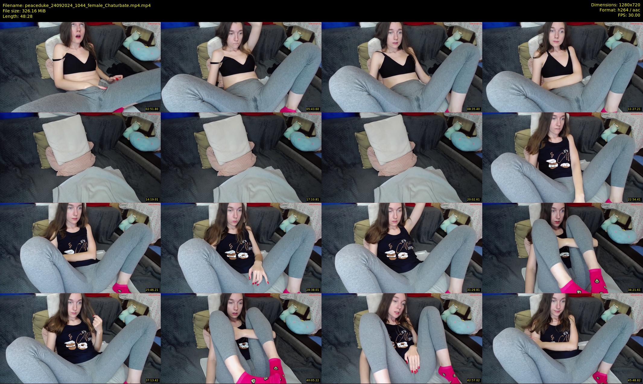 peaceduke — 49 minute Chaturbate female cam show recording, 720p, Sep 24, 2024