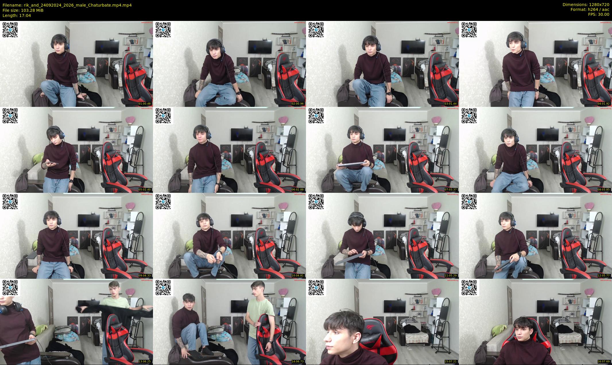 rik_and — 18 minute Chaturbate male cam show recording, 720p, Sep 24, 2024