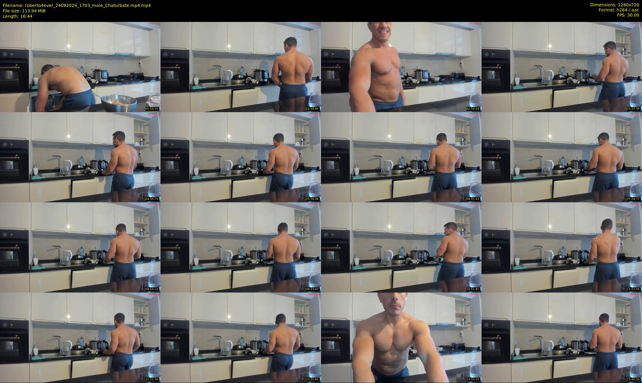 roberto4ever — 17 minute Chaturbate male cam show recording, 720p, Sep 24, 2024