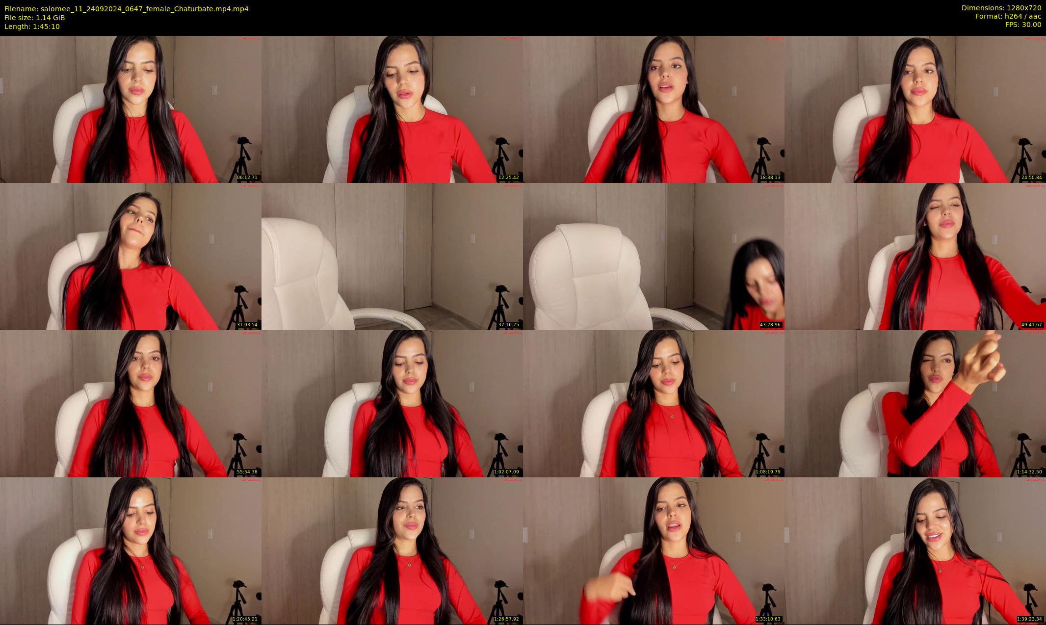 salomee_11 — 106 minute Chaturbate female cam show recording, 720p, Sep 24, 2024