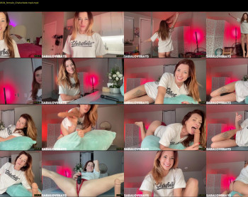 saraloverays — 63 minute Chaturbate female cam show recording, 720p, Sep 24, 2024