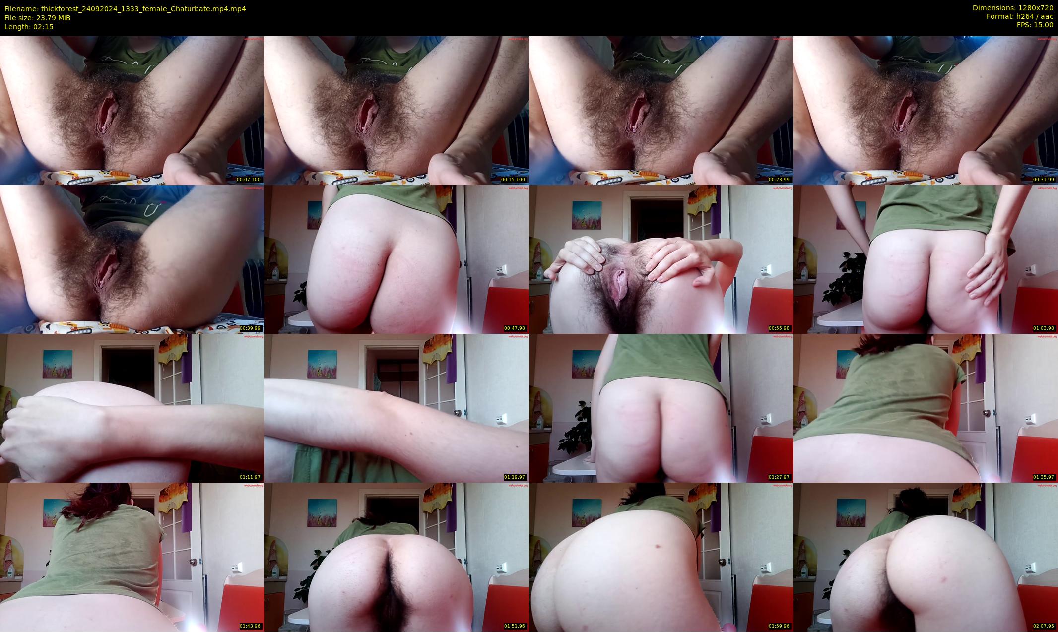 thickforest — 3 minute Chaturbate female cam show recording, 720p, Sep 24, 2024