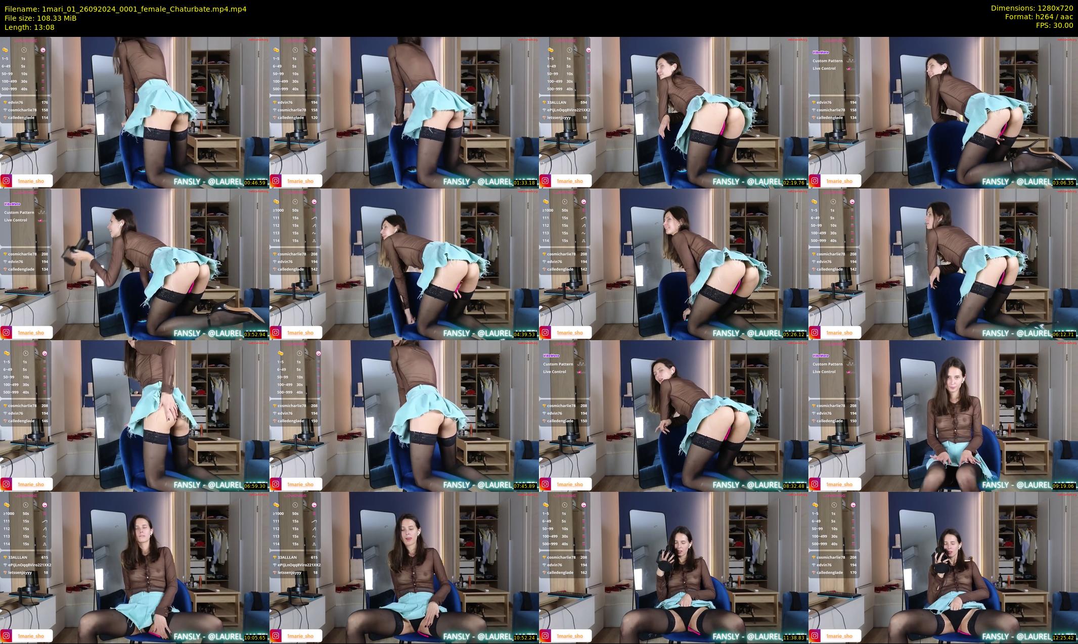 1mari_01 — 14 minute Chaturbate female cam show recording, 720p, Sep 26, 2024
