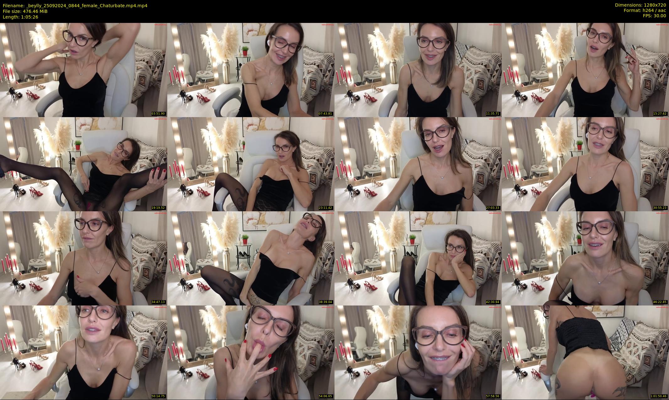_beylly — 66 minute Chaturbate female cam show recording, 720p, Sep 25, 2024