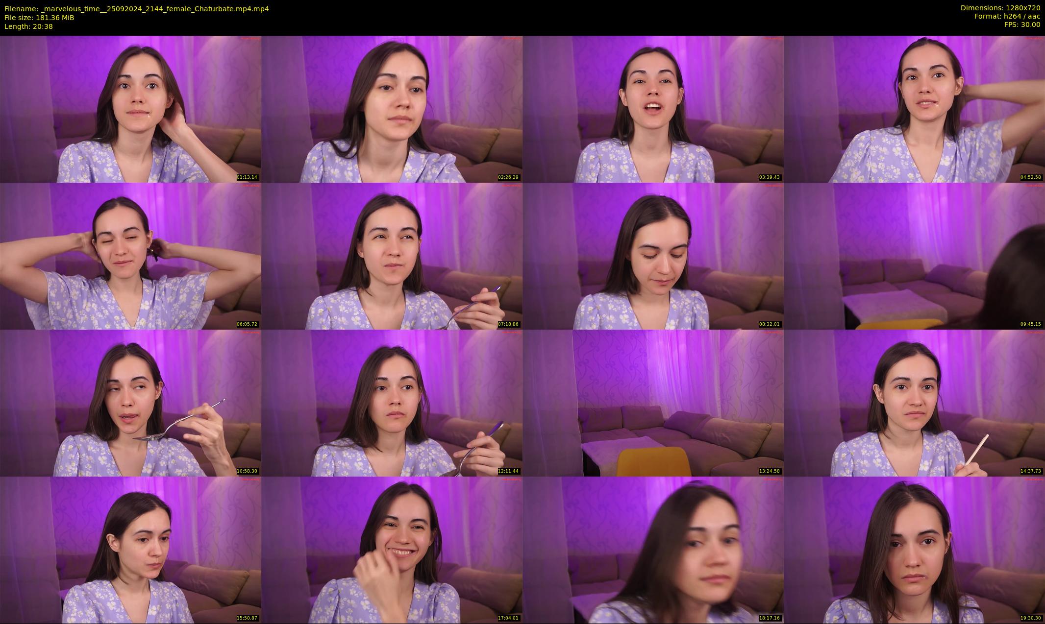 _marvelous_time_ — 21 minute Chaturbate female cam show recording, 720p, Sep 25, 2024