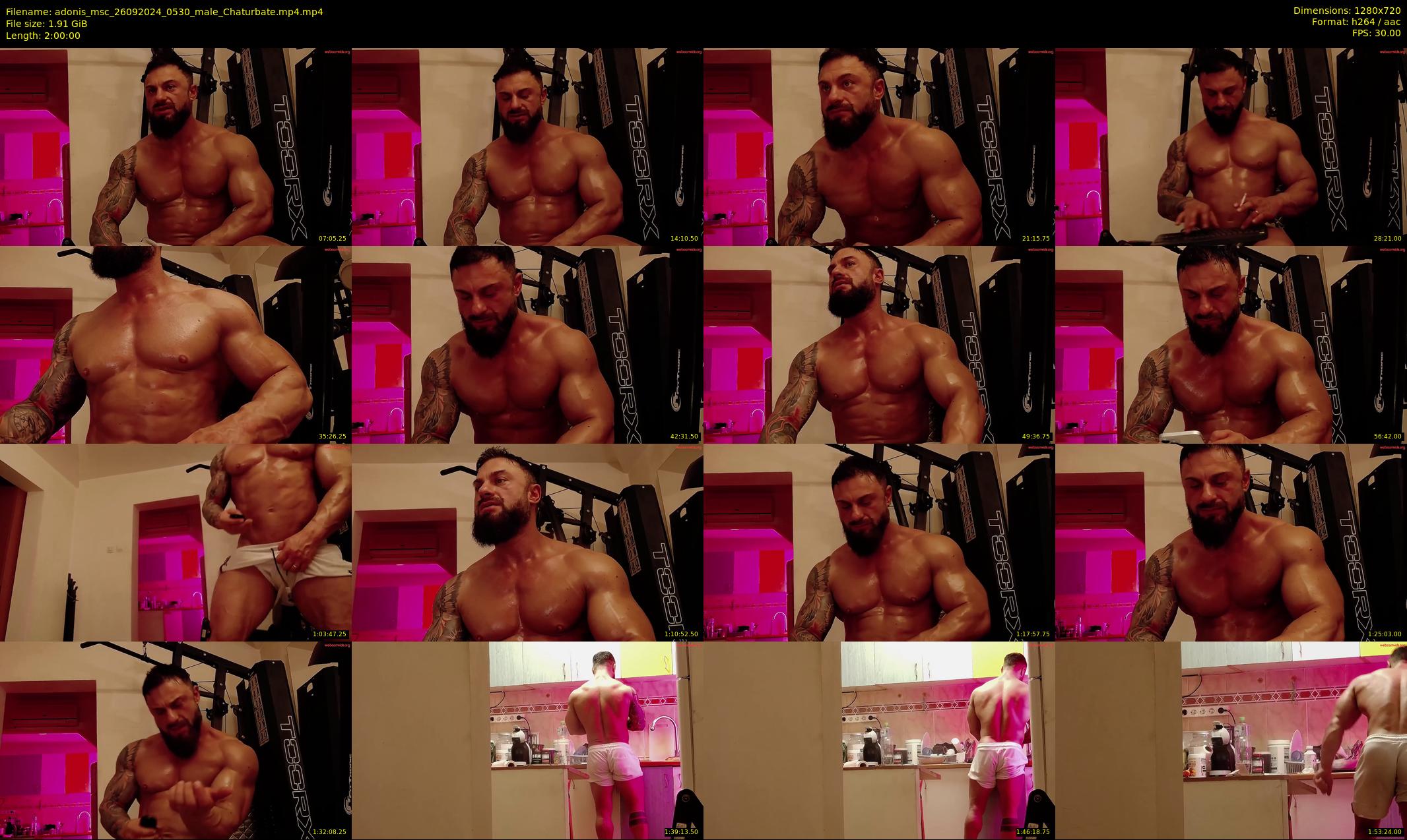 adonis_msc — 120 minute Chaturbate male cam show recording, 720p, Sep 26, 2024