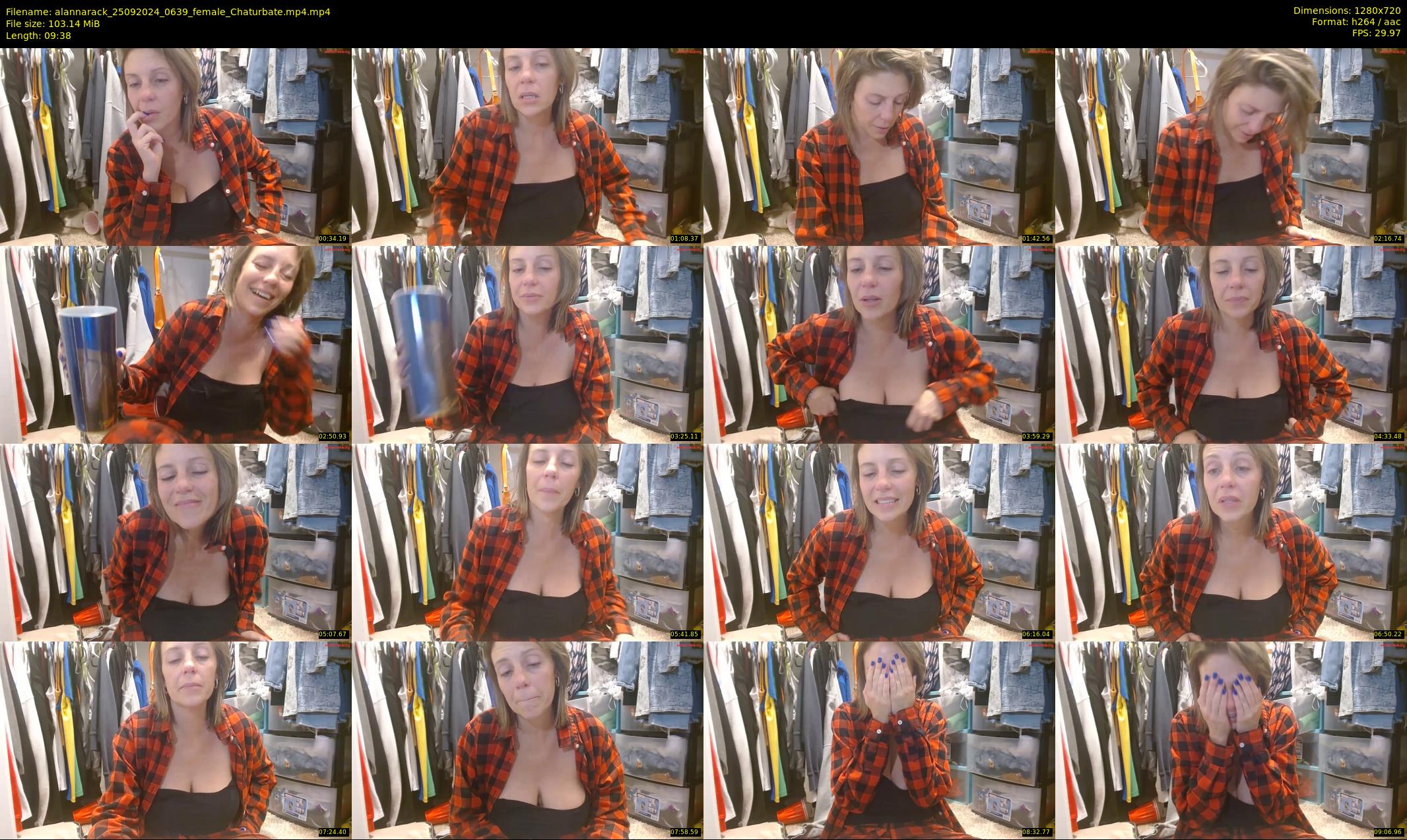 alannarack — 10 minute Chaturbate female cam show recording, 720p, Sep 25, 2024