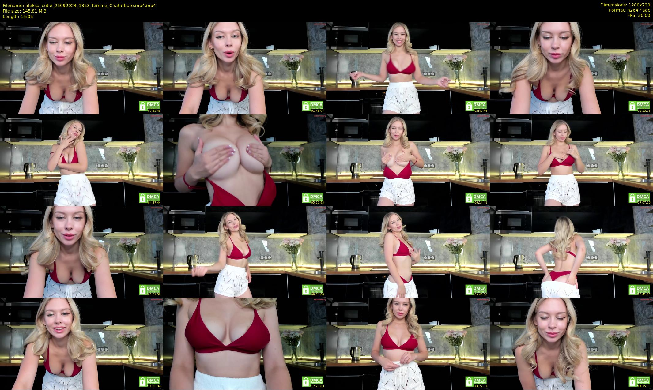 aleksa_cutie — 16 minute Chaturbate female cam show recording, 720p, Sep 25, 2024