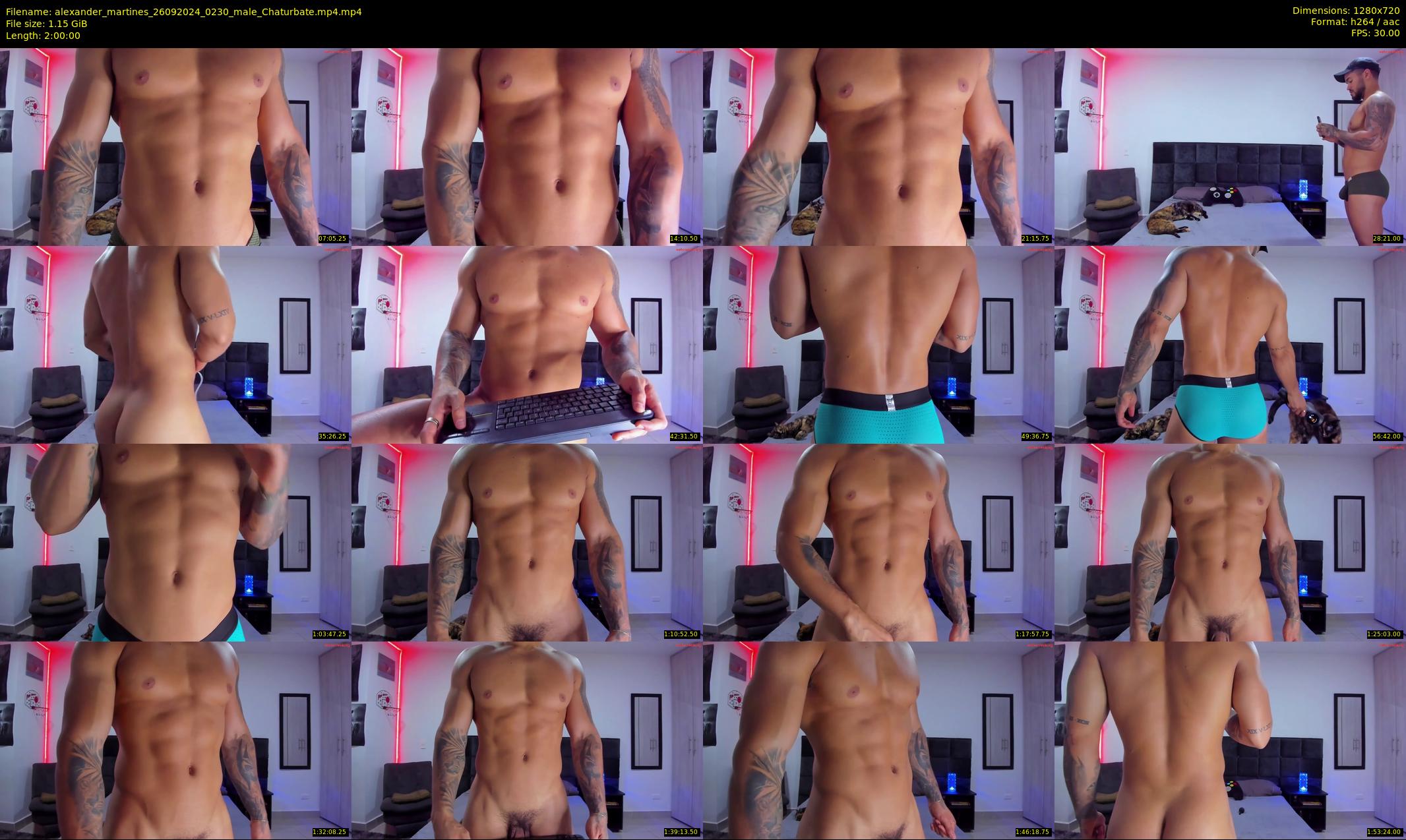 alexander_martines — 120 minute Chaturbate male cam show recording, 720p, Sep 26, 2024