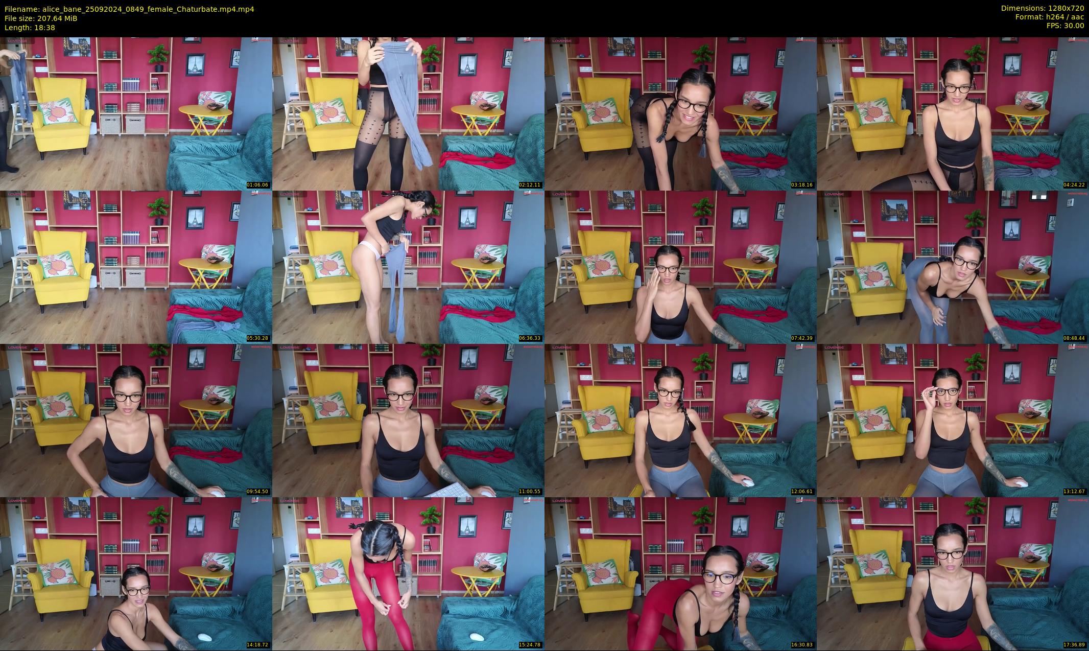 alice_bane — 19 minute Chaturbate female cam show recording, 720p, Sep 25, 2024