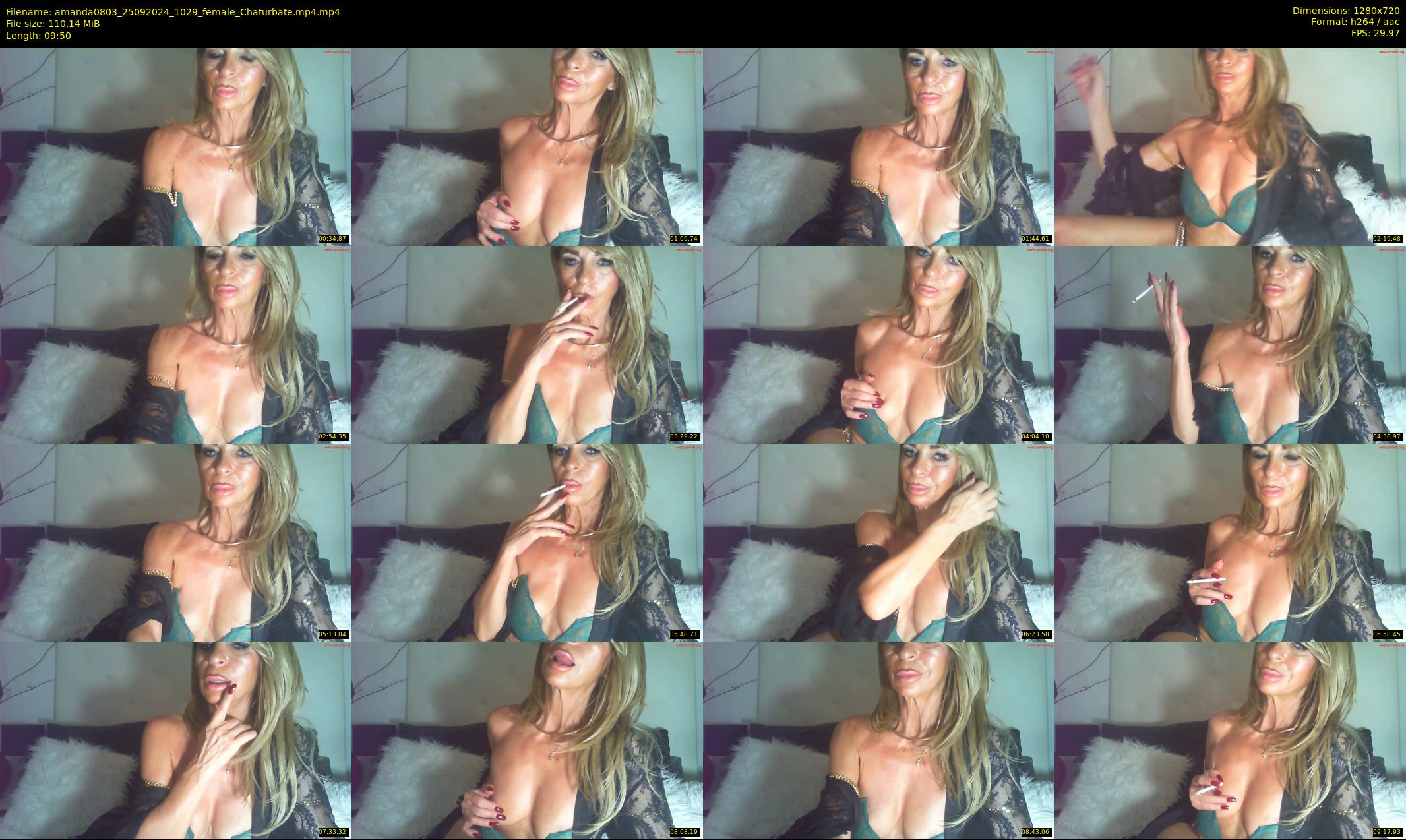 amanda0803 — 10 minute Chaturbate female cam show recording, 720p, Sep 25, 2024