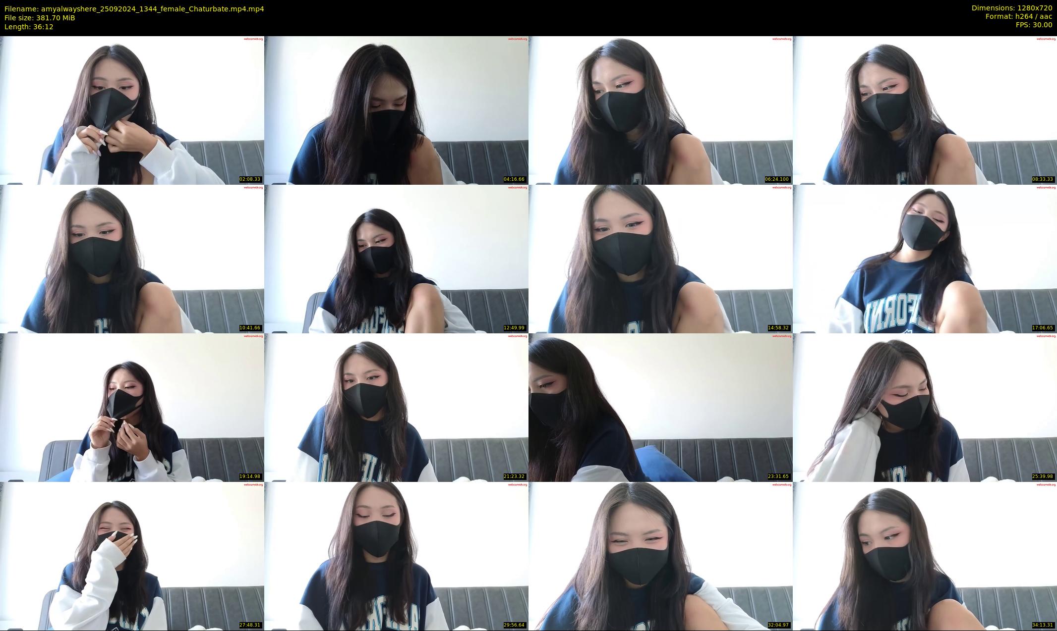 amyalwayshere — 37 minute Chaturbate female cam show recording, 720p, Sep 25, 2024