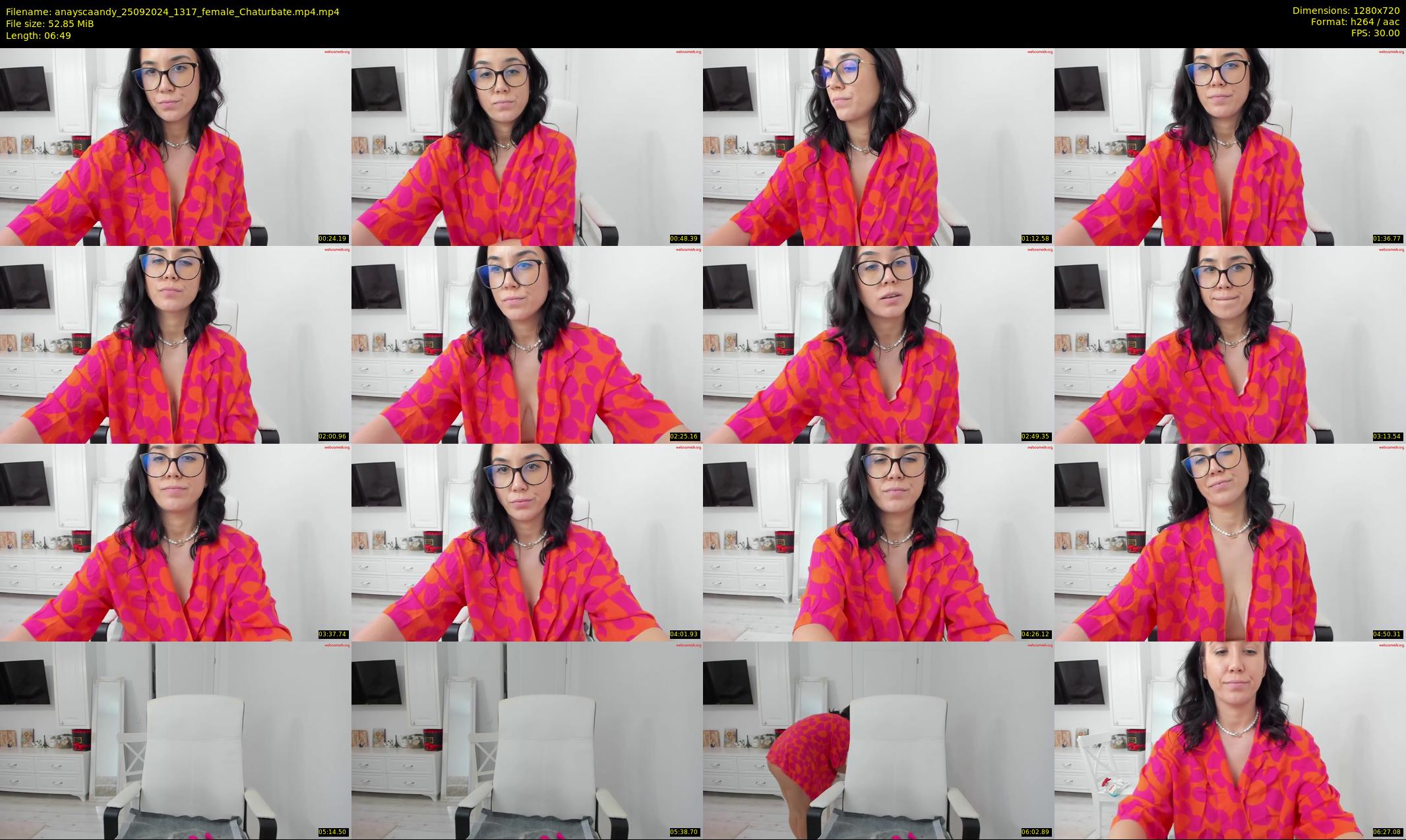 anayscaandy — 7 minute Chaturbate female cam show recording, 720p, Sep 25, 2024