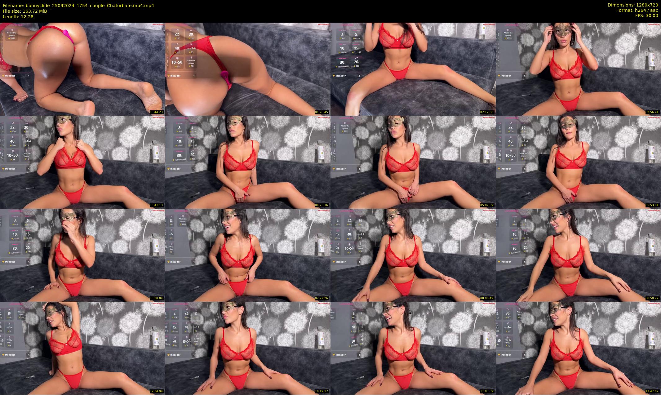 bunnyclide — 13 minute Chaturbate couple cam show recording, 720p, Sep 25, 2024