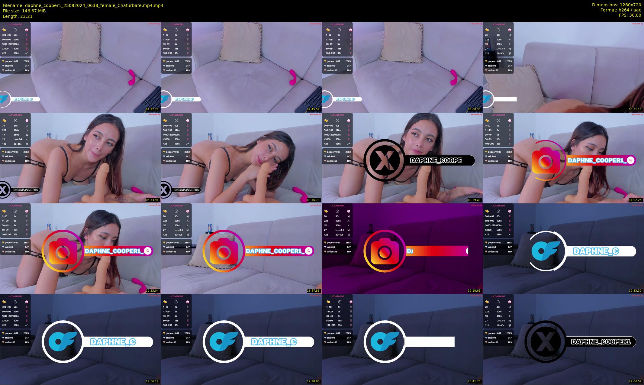 daphne_cooper1 — 24 minute Chaturbate female cam show recording, 720p, Sep 25, 2024