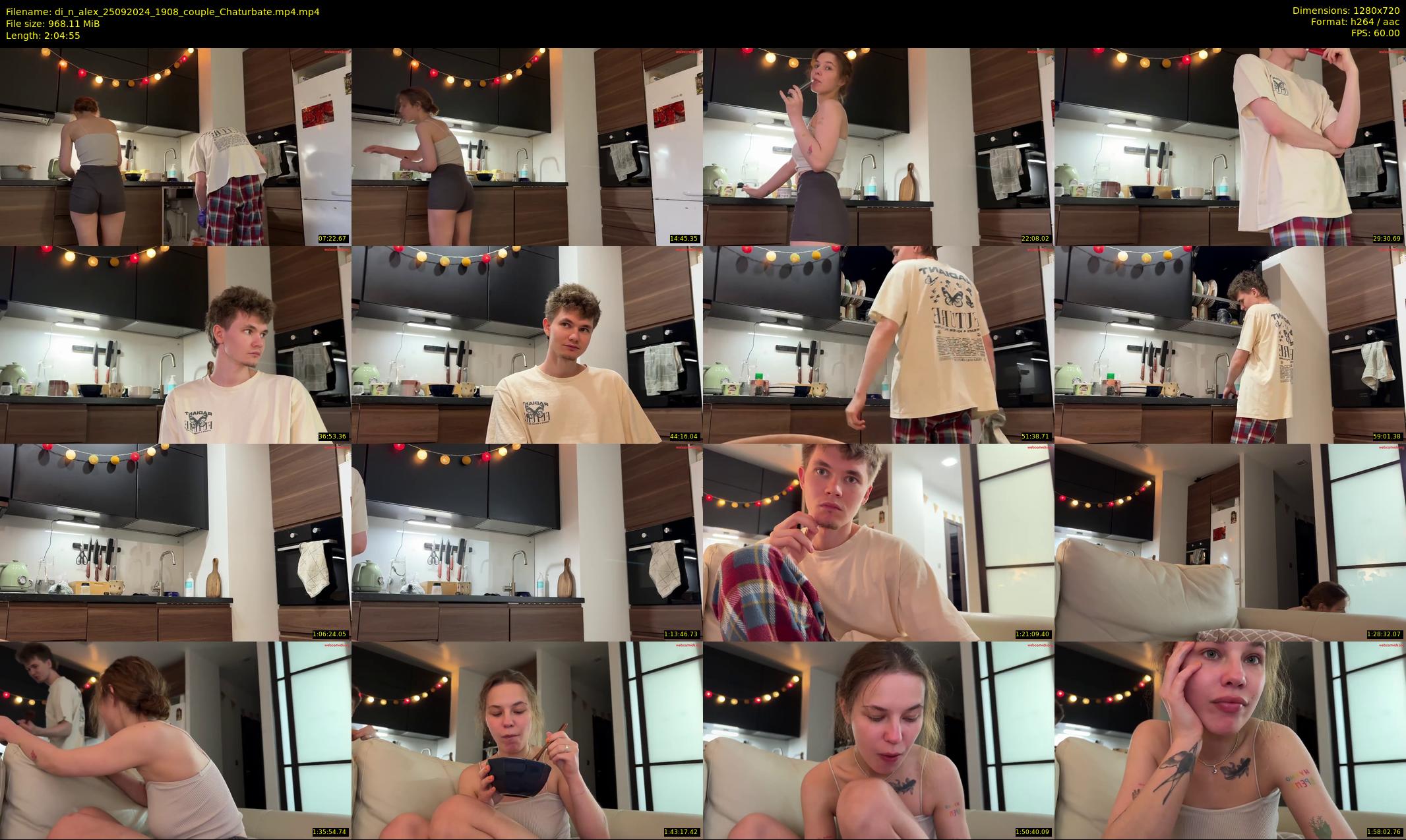 di_n_alex — 125 minute Chaturbate couple cam show recording, 720p, Sep 25, 2024