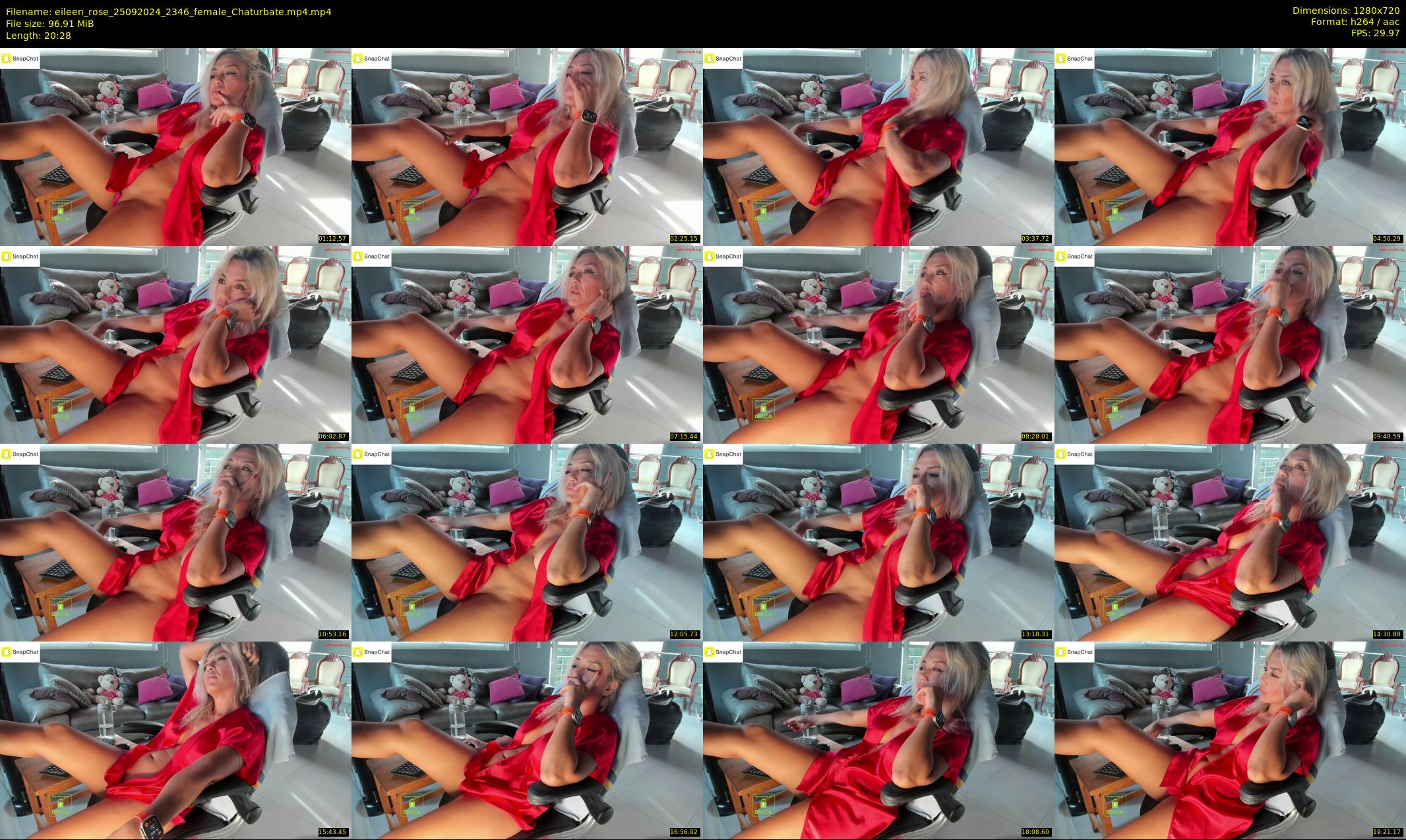 eileen_rose — 21 minute Chaturbate female cam show recording, 720p, Sep 25, 2024