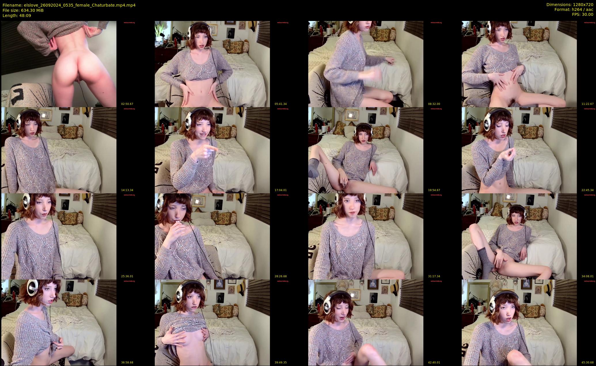 elslove — 49 minute Chaturbate female cam show recording, 720p, Sep 26, 2024