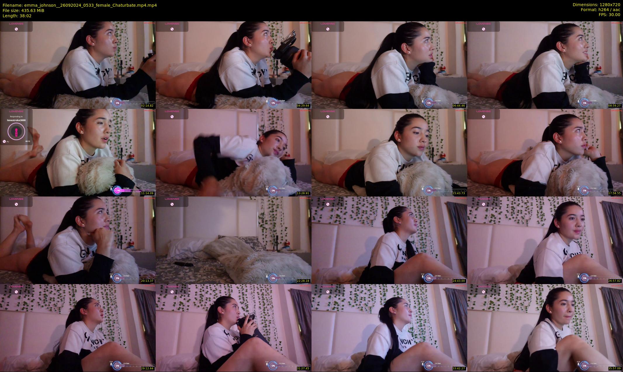 emma_johnson_ — 39 minute Chaturbate female cam show recording, 720p, Sep 26, 2024