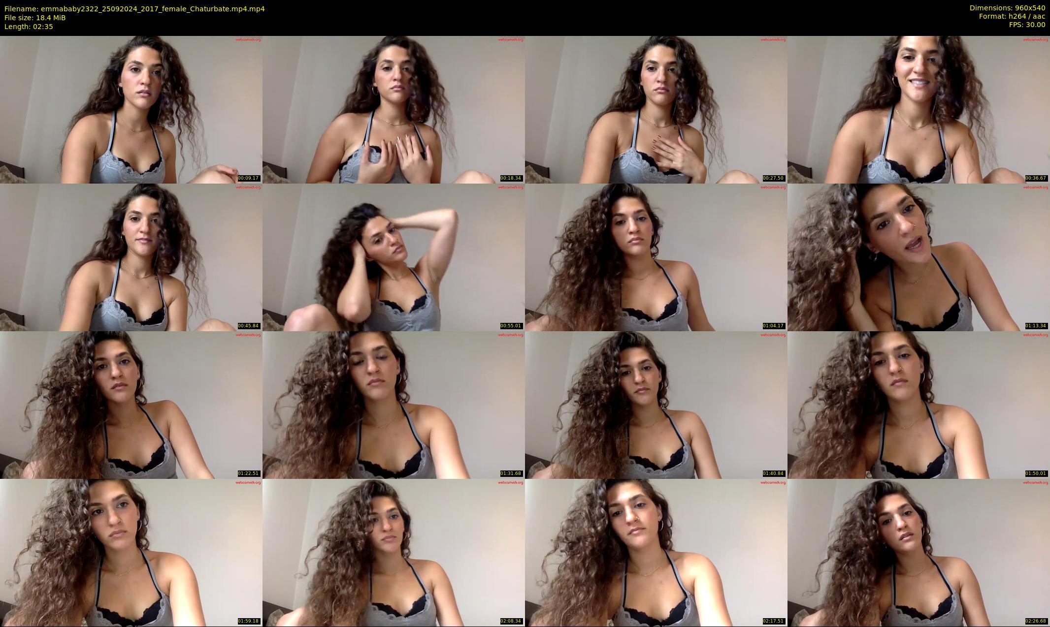emmababy2322 — 3 minute Chaturbate female cam show recording, 480p, Sep 25, 2024