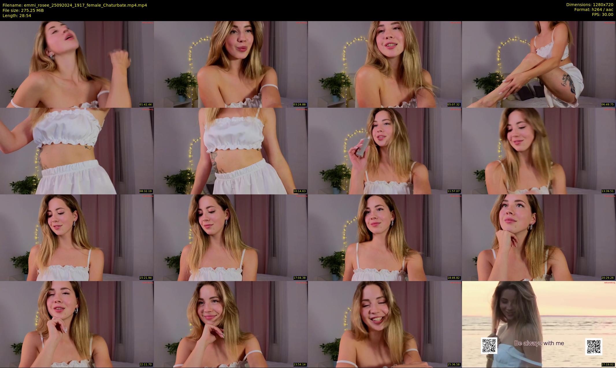 emmi_rosee — 29 minute Chaturbate female cam show recording, 720p, Sep 25, 2024