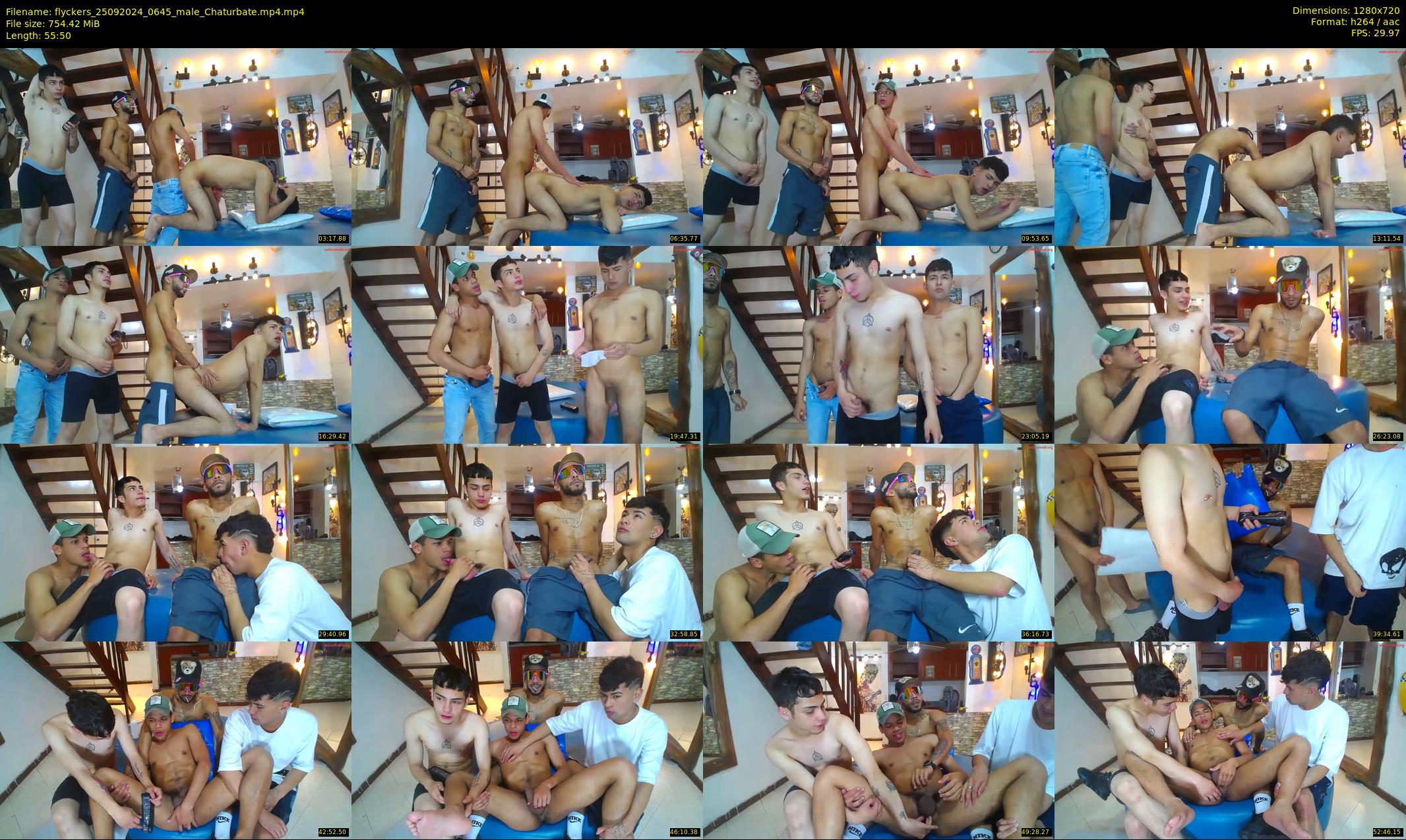 flyckers — 56 minute Chaturbate male cam show recording, 720p, Sep 25, 2024