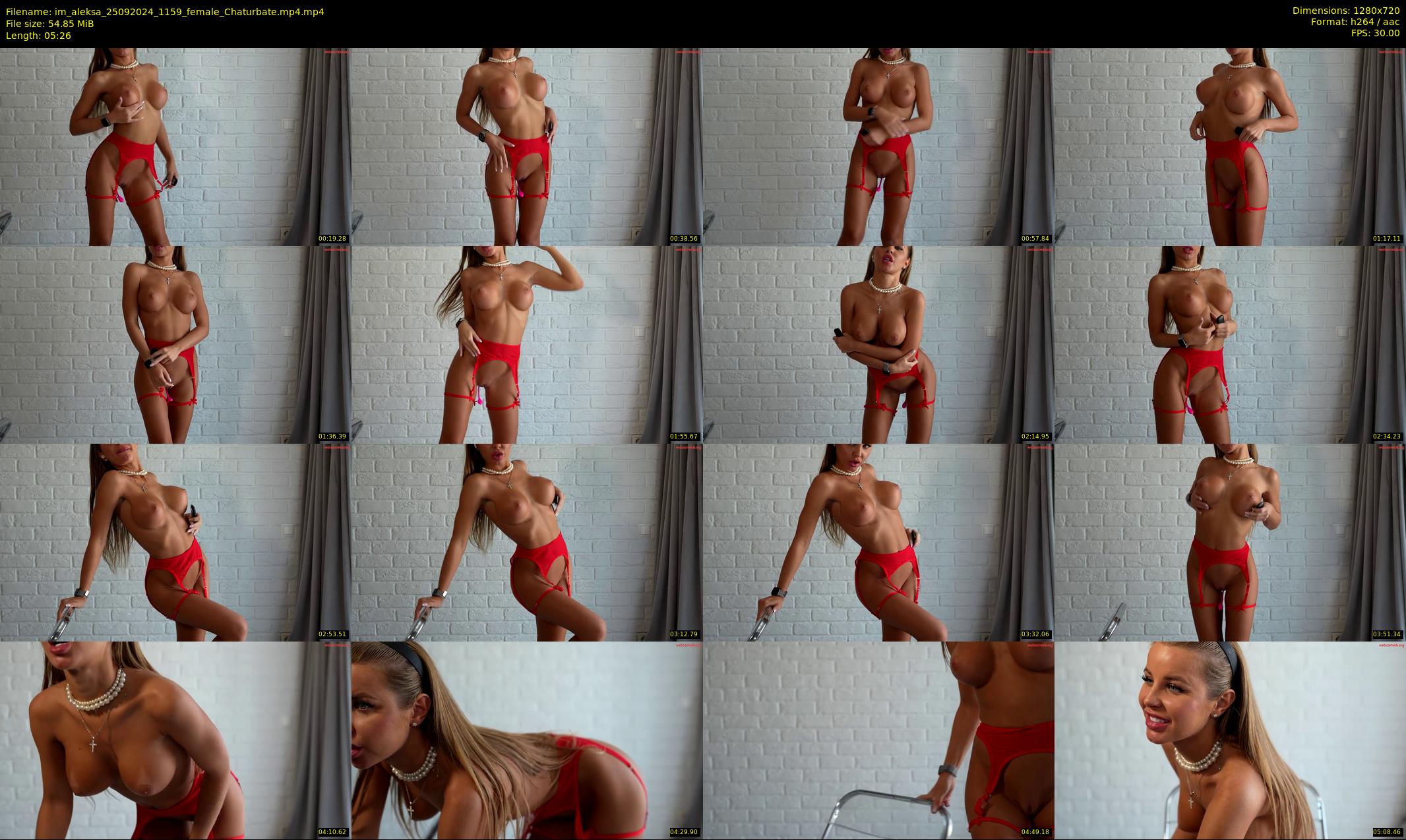 im_aleksa — 6 minute Chaturbate female cam show recording, 720p, Sep 25, 2024