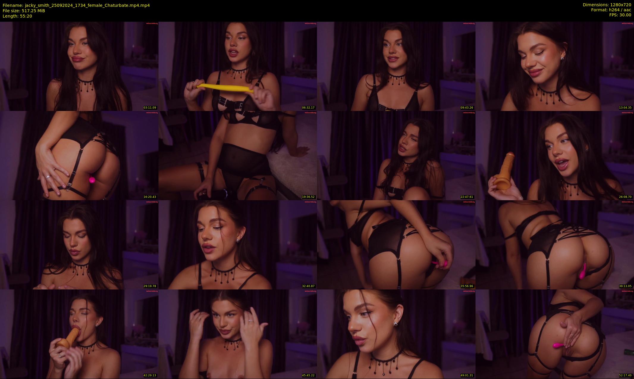 jacky_smith — 56 minute Chaturbate female cam show recording, 720p, Sep 25, 2024