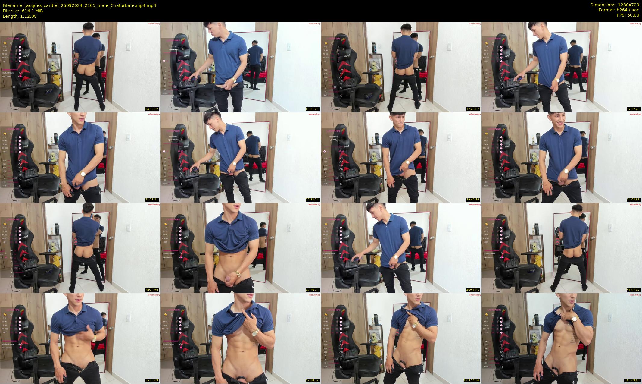 jacques_cardiet — 73 minute Chaturbate male cam show recording, 720p, Sep 25, 2024