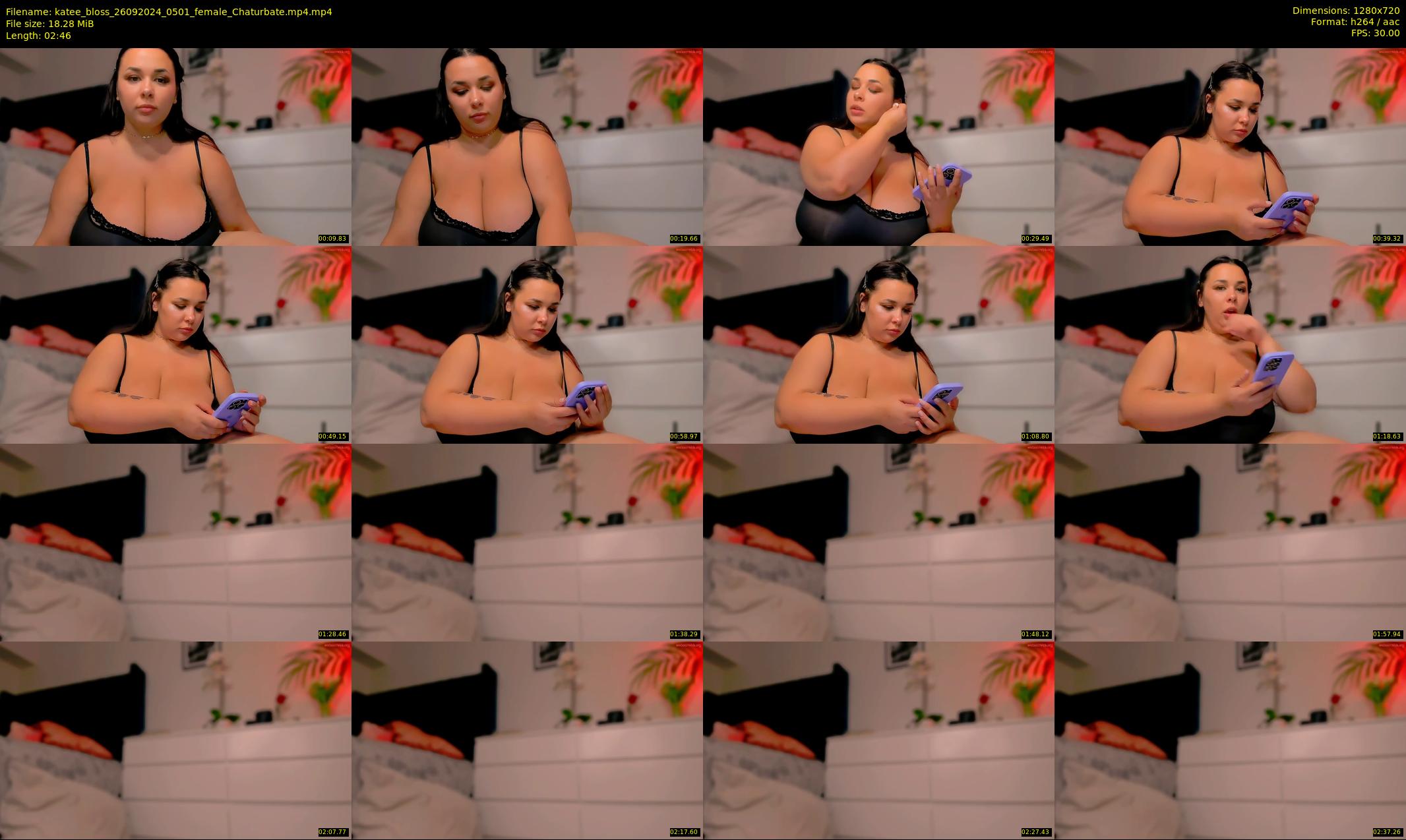 katee_bloss — 3 minute Chaturbate female cam show recording, 720p, Sep 26, 2024