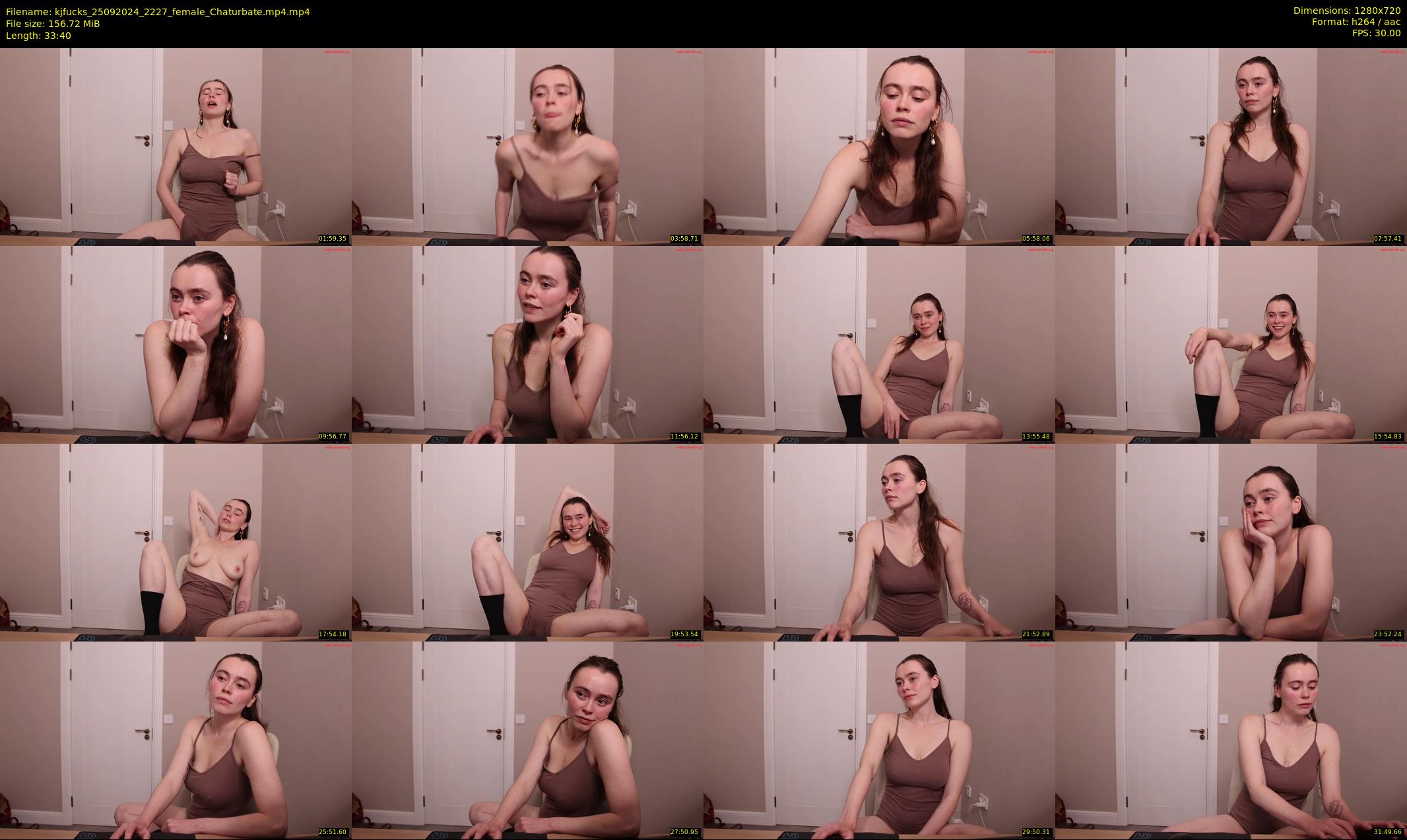 kjfucks — 34 minute Chaturbate couple cam show recording, 720p, Sep 25, 2024