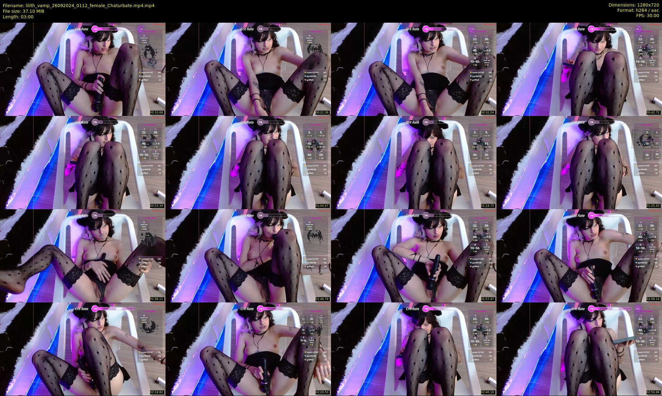 lilith_vamp — 3 minute Chaturbate female cam show recording, 720p, Sep 26, 2024