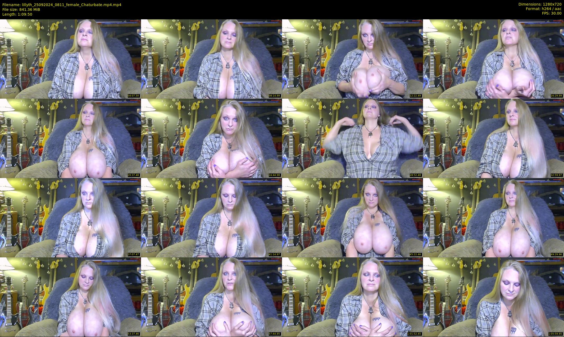 lillyth — 70 minute Chaturbate female cam show recording, 720p, Sep 25, 2024