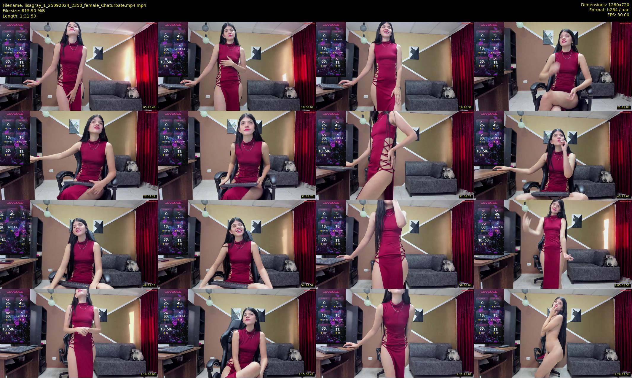 lisagray_1 — 92 minute Chaturbate female cam show recording, 720p, Sep 25, 2024