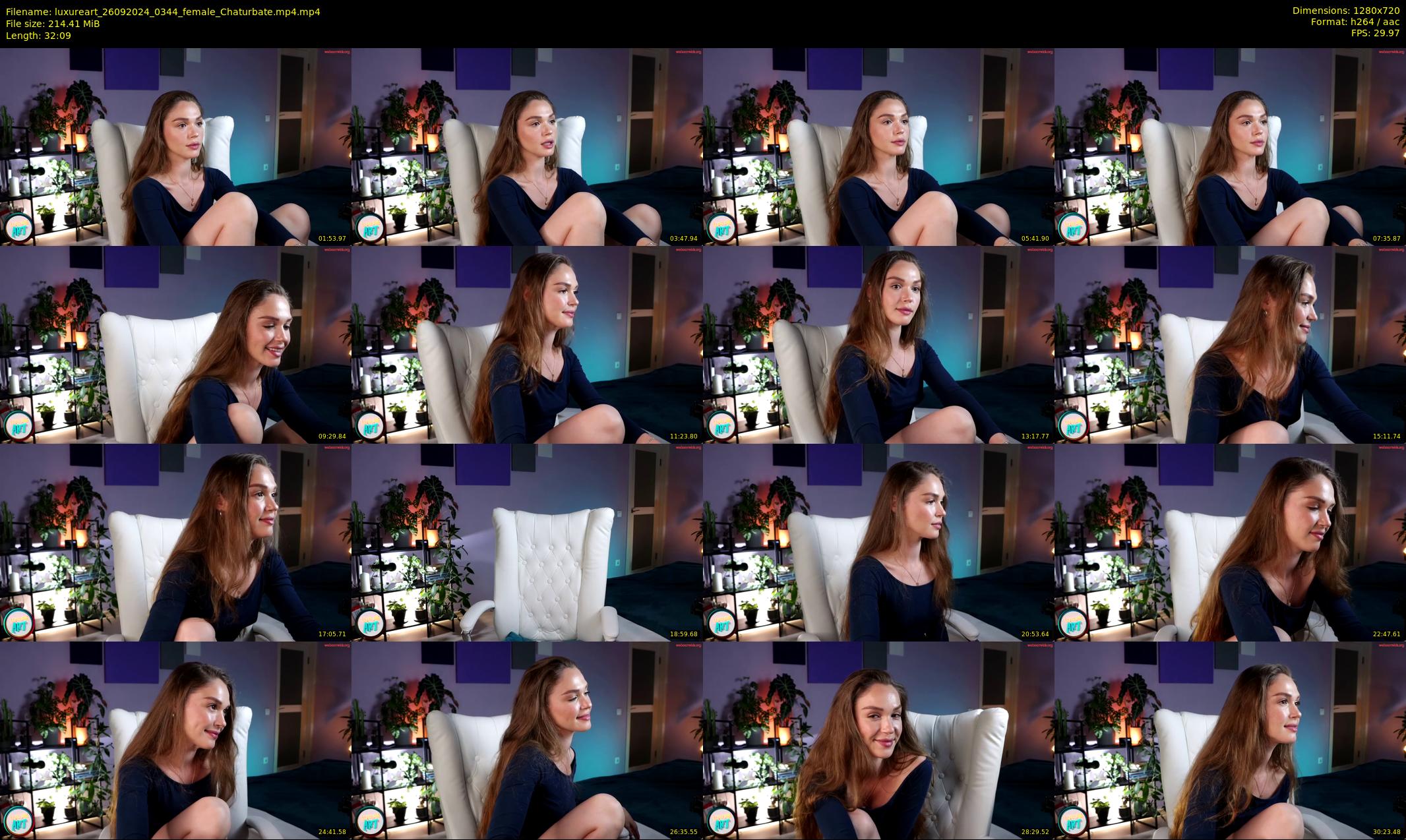 luxureart — 33 minute Chaturbate couple cam show recording, 720p, Sep 26, 2024