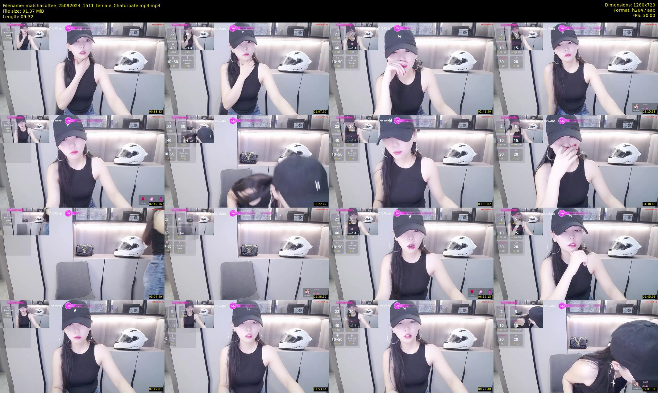 matchacoffee — 10 minute Chaturbate female cam show recording, 720p, Sep 25, 2024