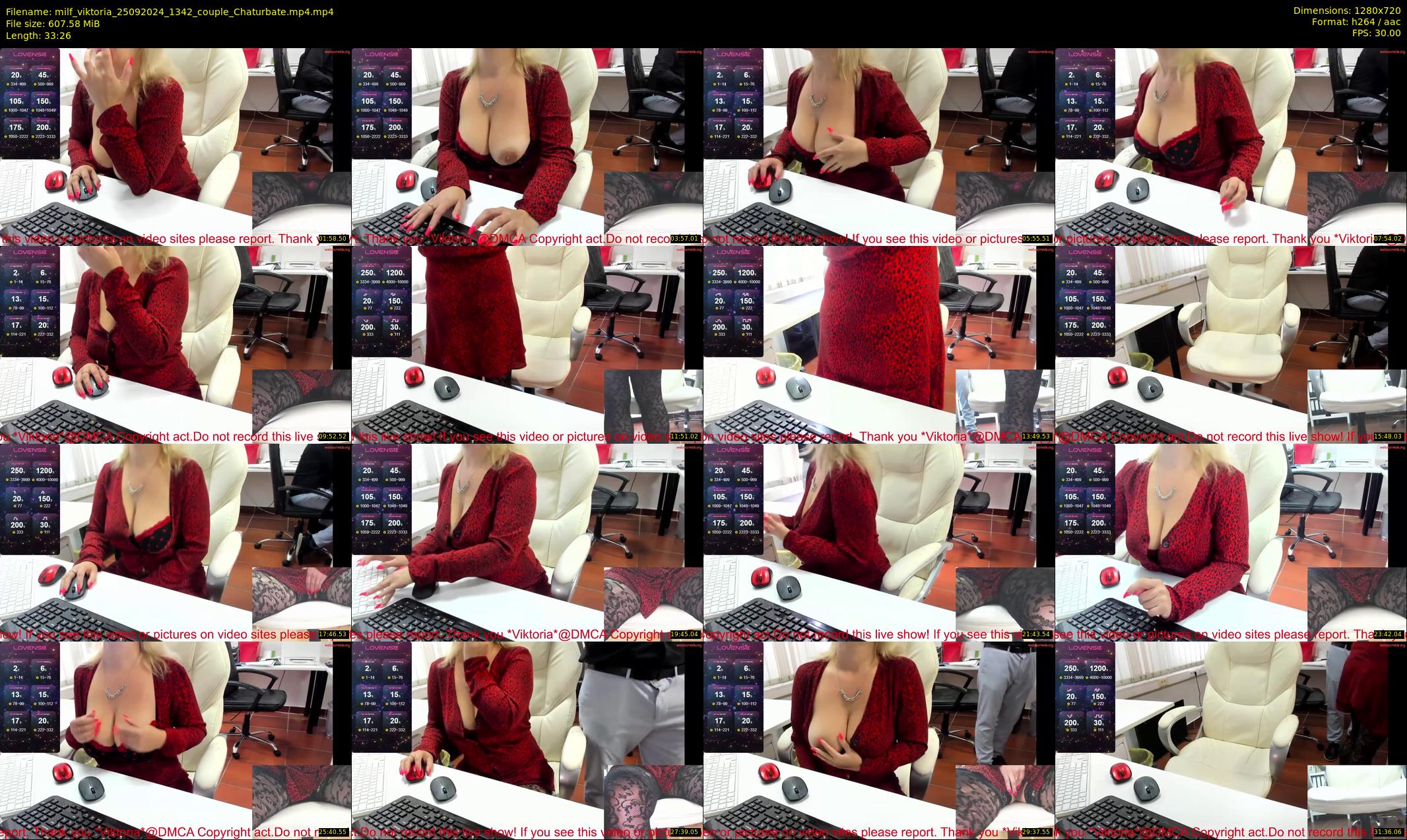 milf_viktoria — 34 minute Chaturbate female cam show recording, 720p, Sep 25, 2024