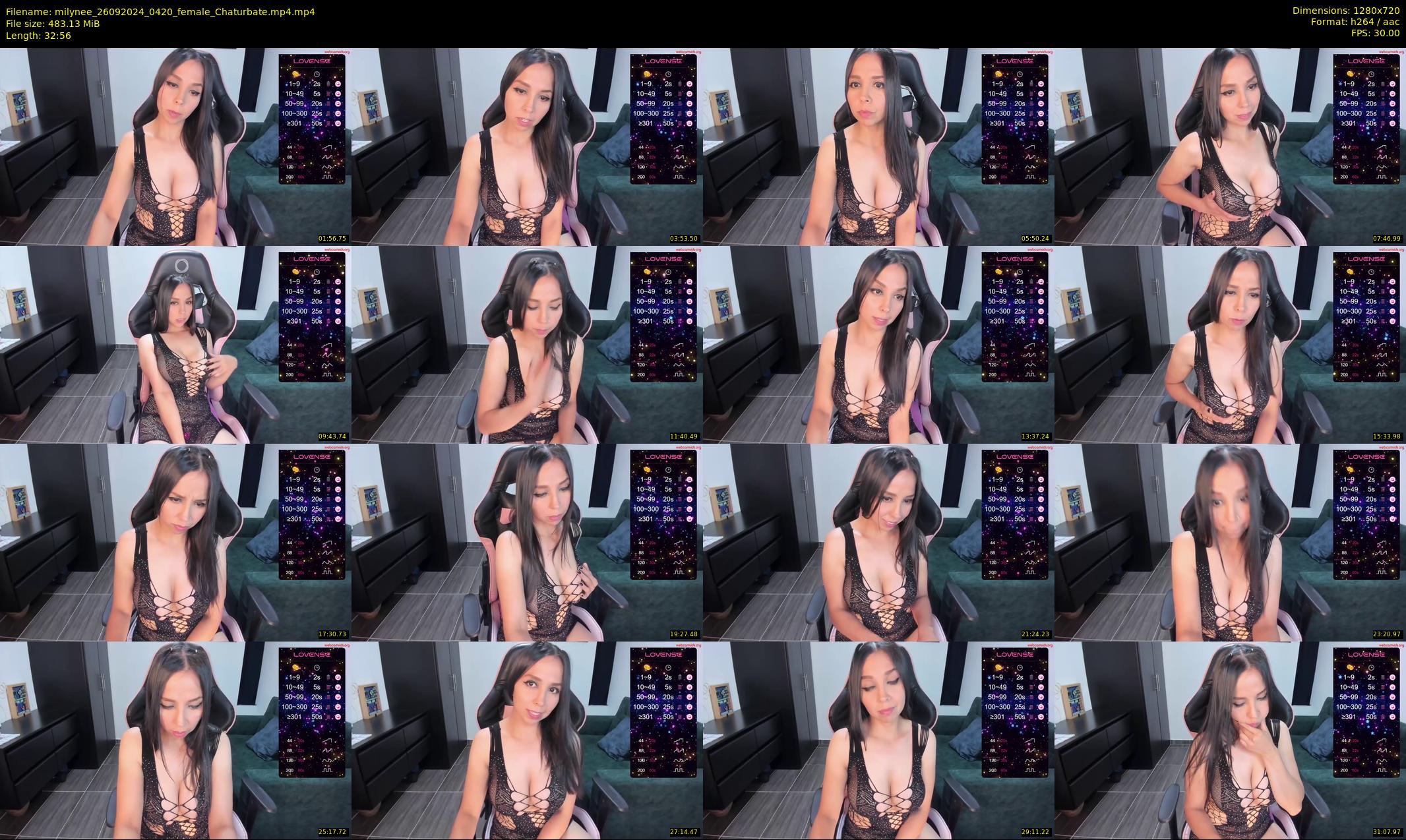 milynee — 33 minute Chaturbate female cam show recording, 720p, Sep 26, 2024