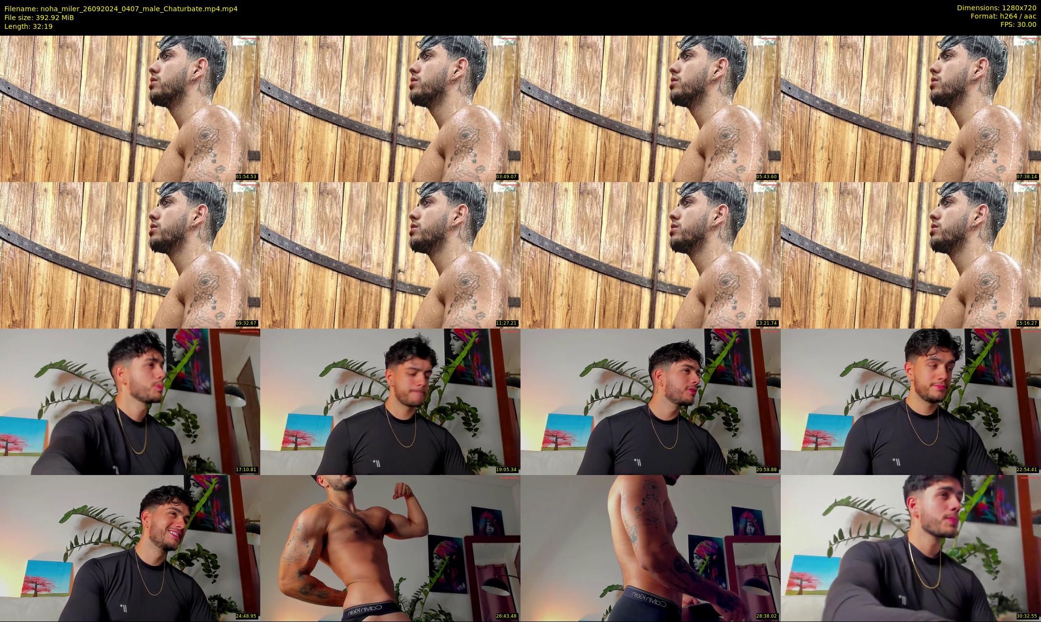 noha_miler — 33 minute Chaturbate male cam show recording, 720p, Sep 26, 2024