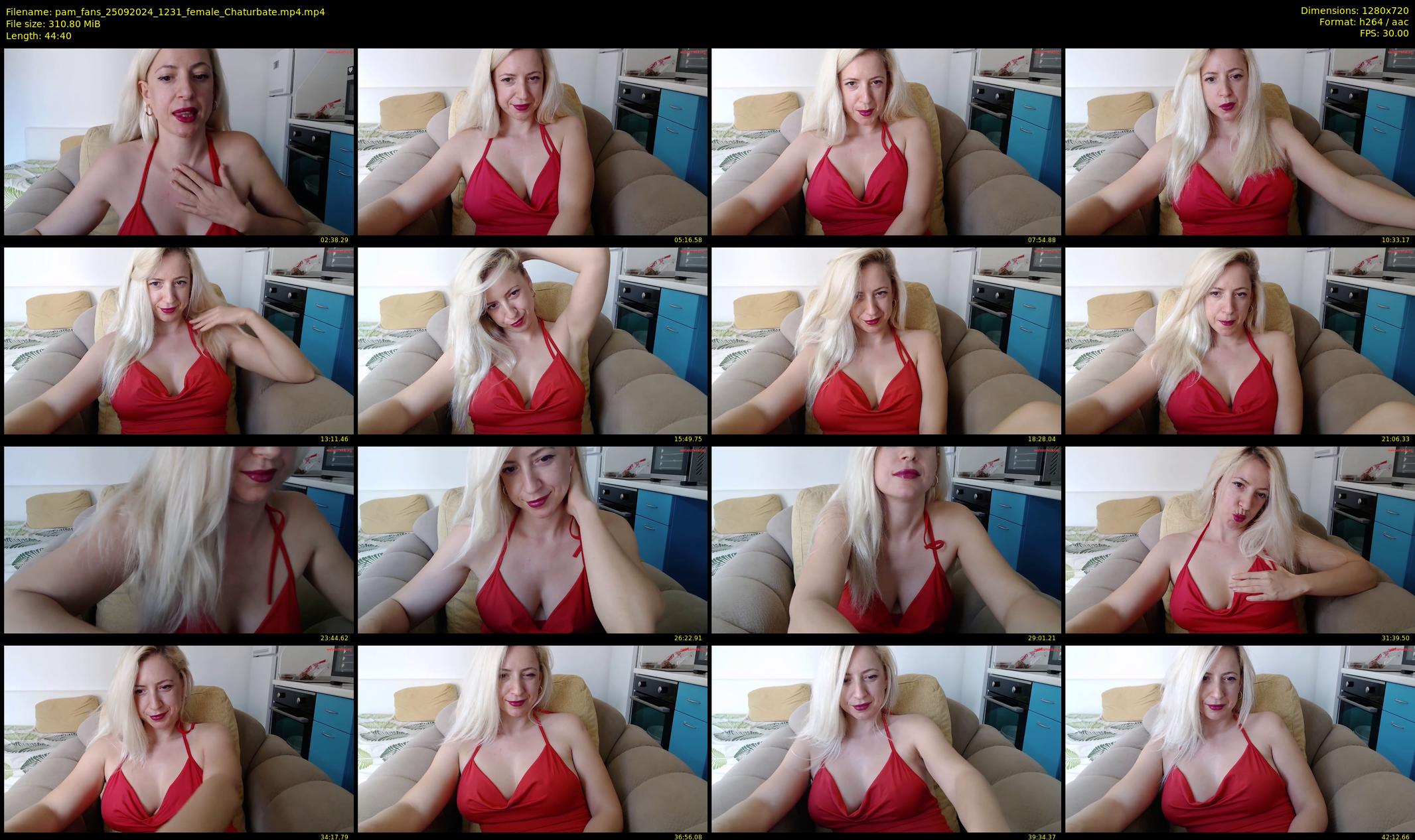 pam_fans — 45 minute Chaturbate female cam show recording, 720p, Sep 25, 2024