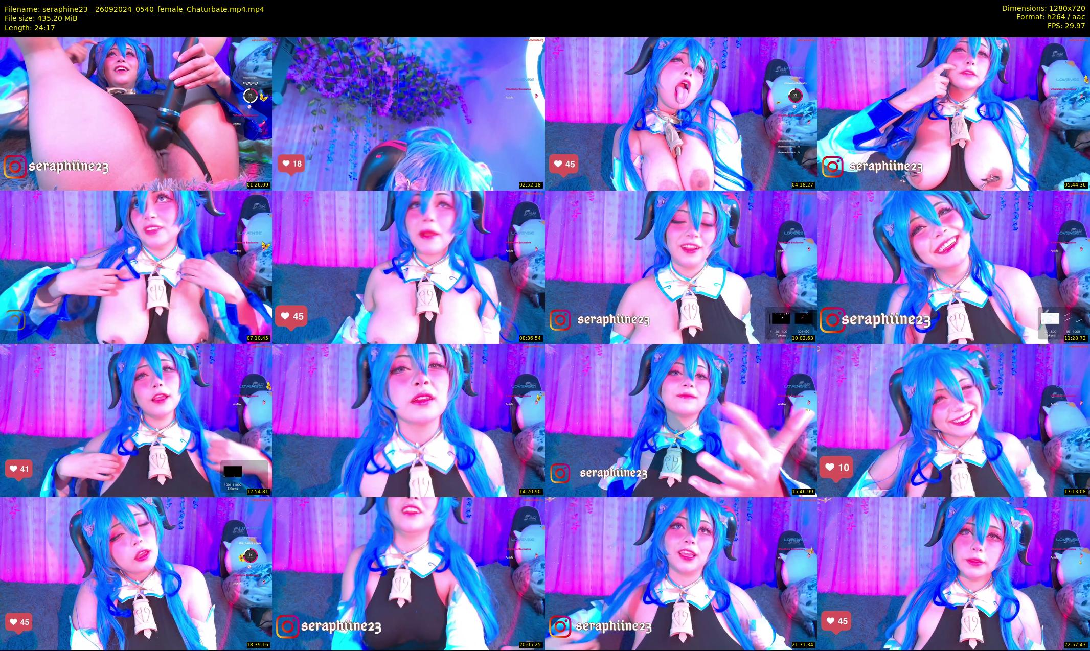 seraphine23_ — 25 minute Chaturbate female cam show recording, 720p, Sep 26, 2024