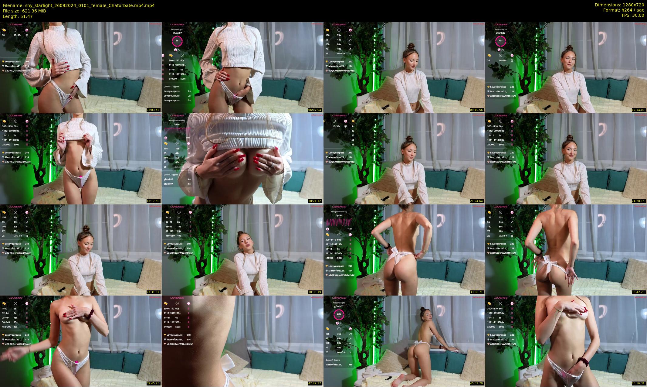 shy_starlight — 52 minute Chaturbate female cam show recording, 720p, Sep 26, 2024