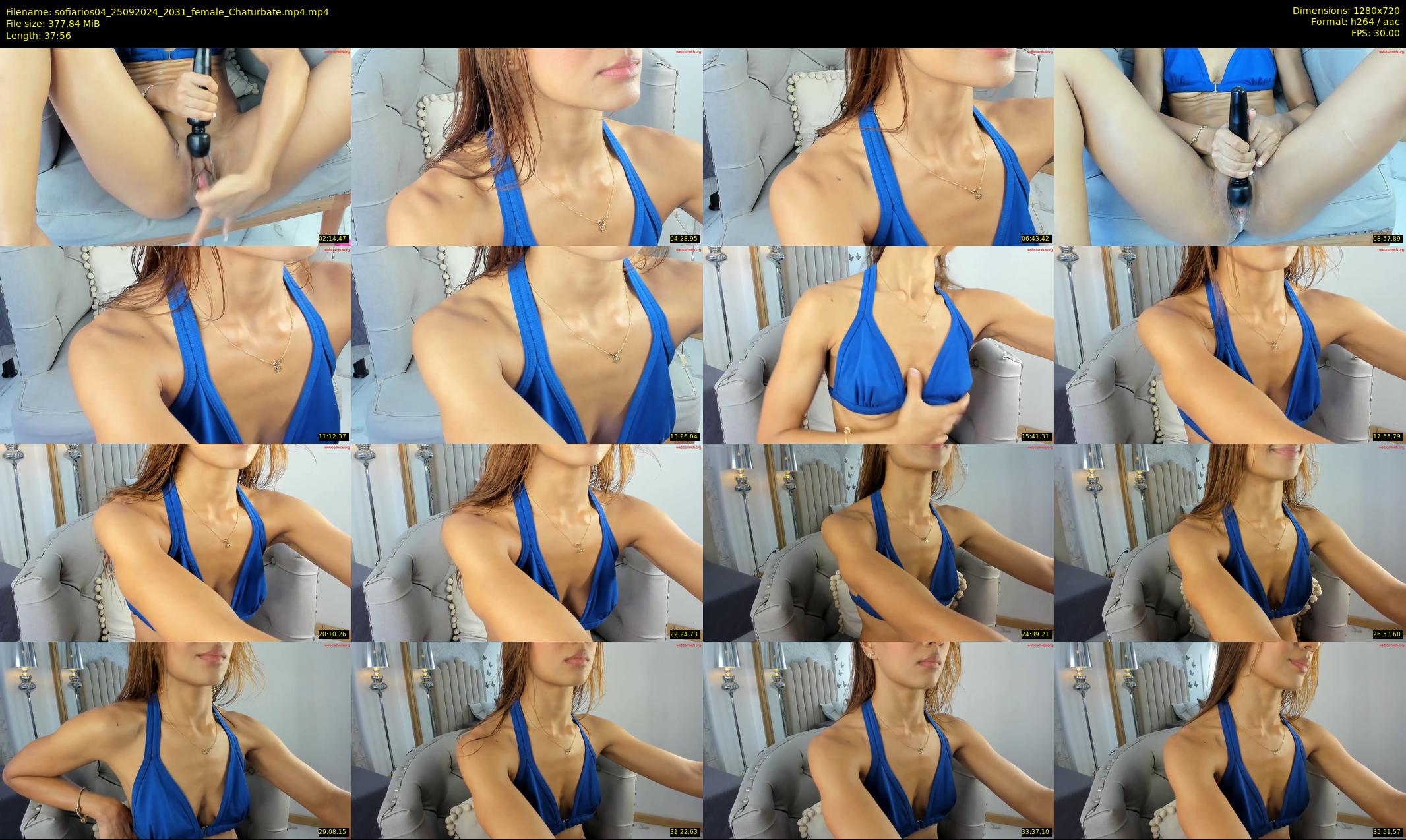 sofiarios04 — 38 minute Chaturbate female cam show recording, 720p, Sep 25, 2024
